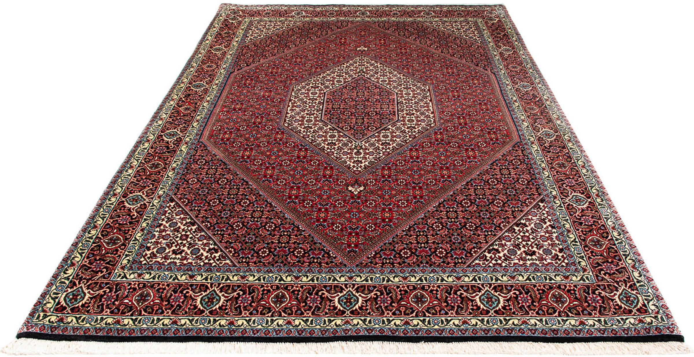 morgenland Orientteppich »Perser - Bidjar - 252 x 170 cm - dunkelrot«, rech günstig online kaufen