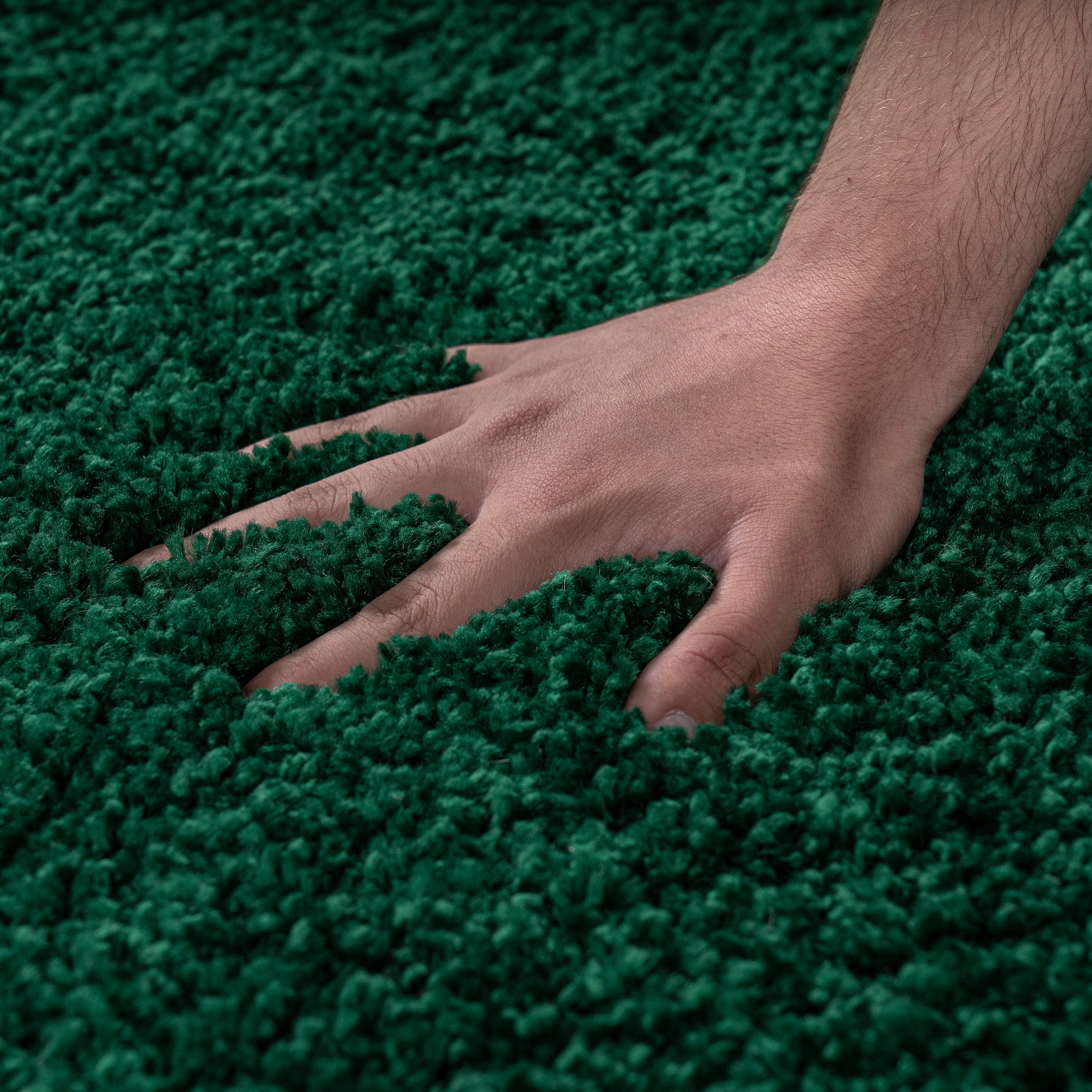 Bruno Banani Hochflor-Teppich »Shaggy Soft«, rechteckig, 30 mm Höhe, gewebt, Uni Farben, besonders weich und kuschelig