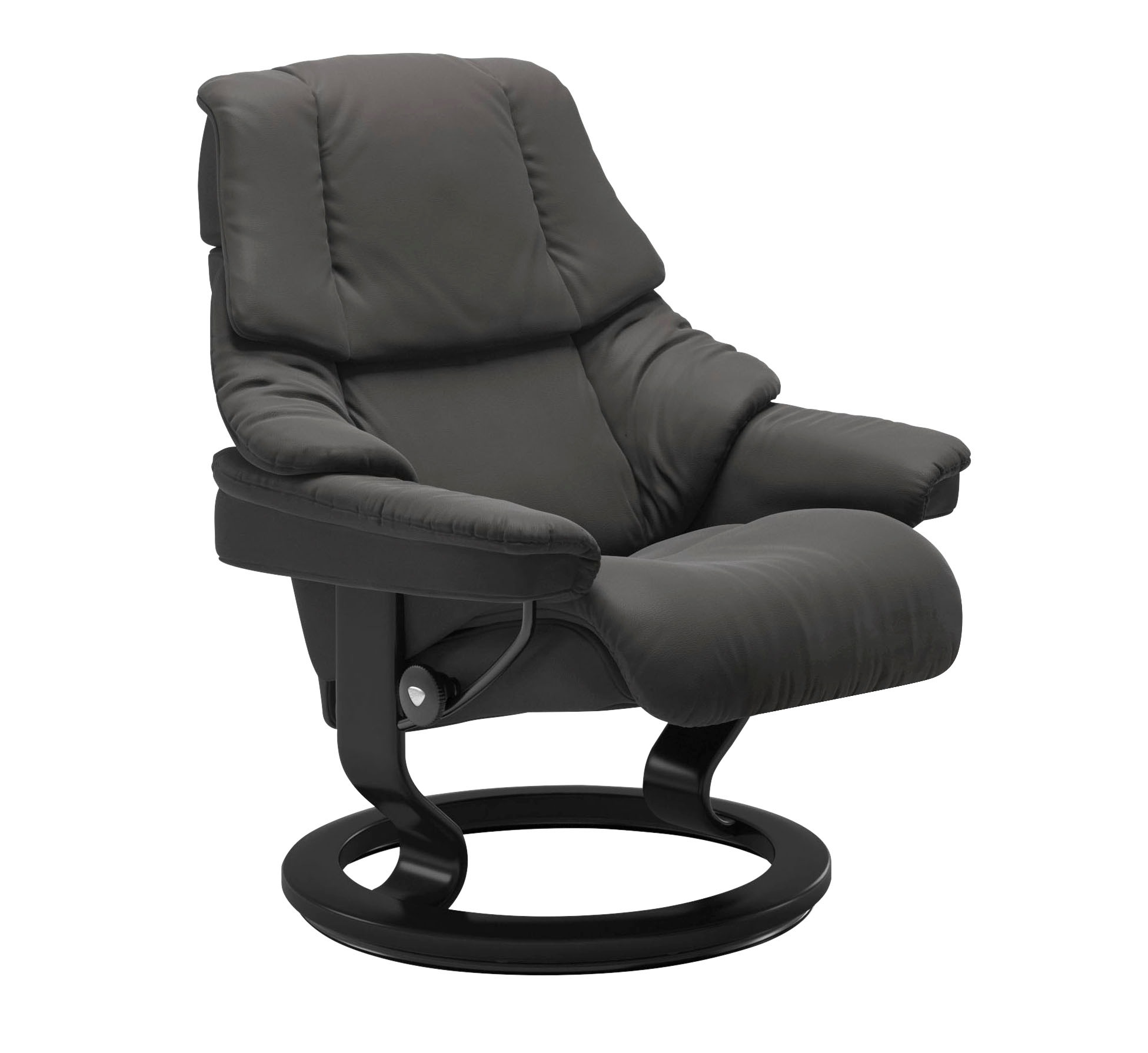 Stressless® Relaxsessel-Set »Reno«, mit Hocker, mit Classic Base, Größe S, M & L, Gestell Schwarz