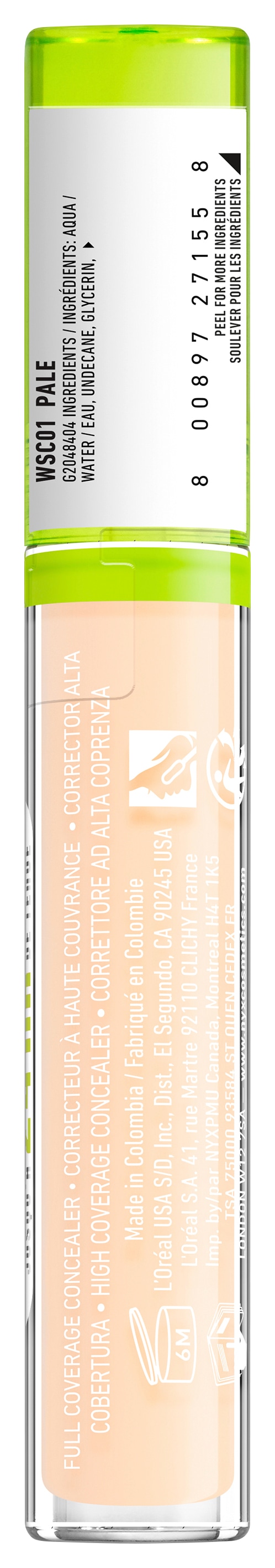 NYX PROFESSIONAL MAKEUP Concealer »Wonder Snatch Concealer« kaschiert Augenringe und Unreinheiten, deckt bis zu 24 Stunden