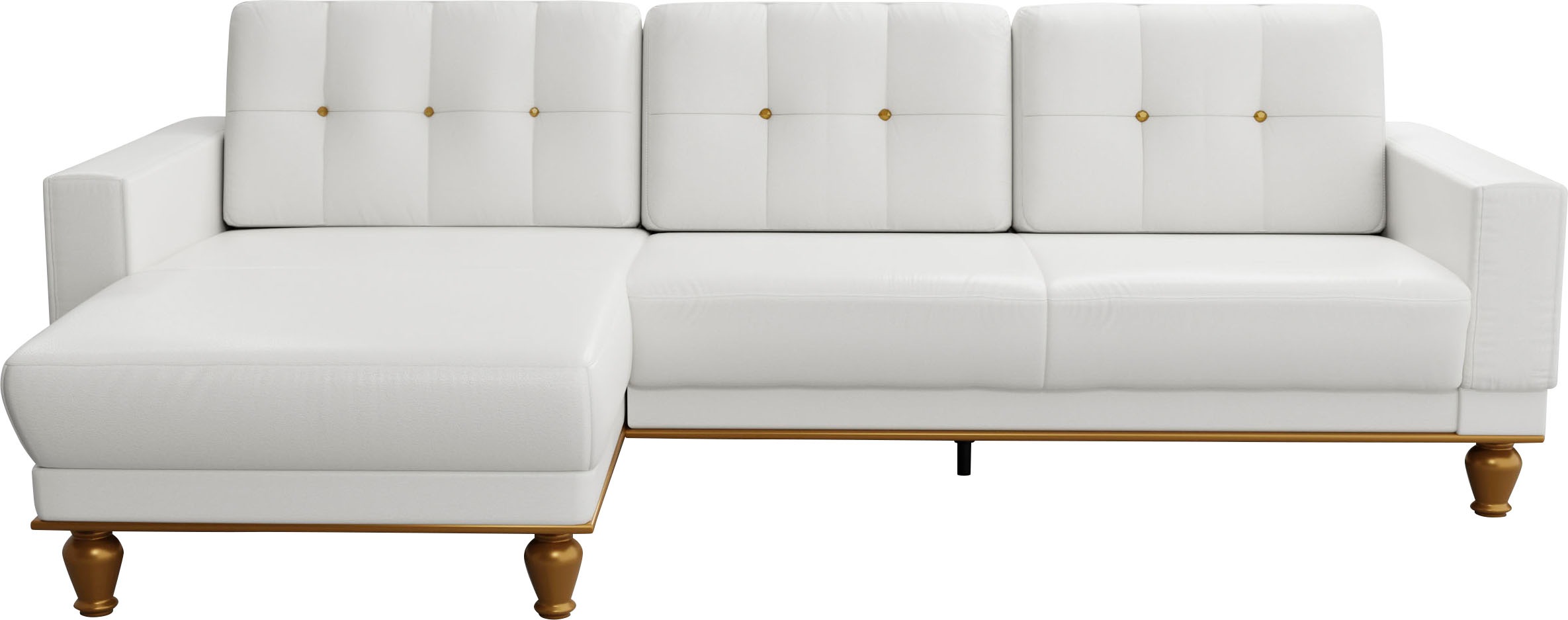 sit&more Ecksofa »Orient 5 L-Form«, mit Strass-Stein, wahlweise mit Bettfun günstig online kaufen