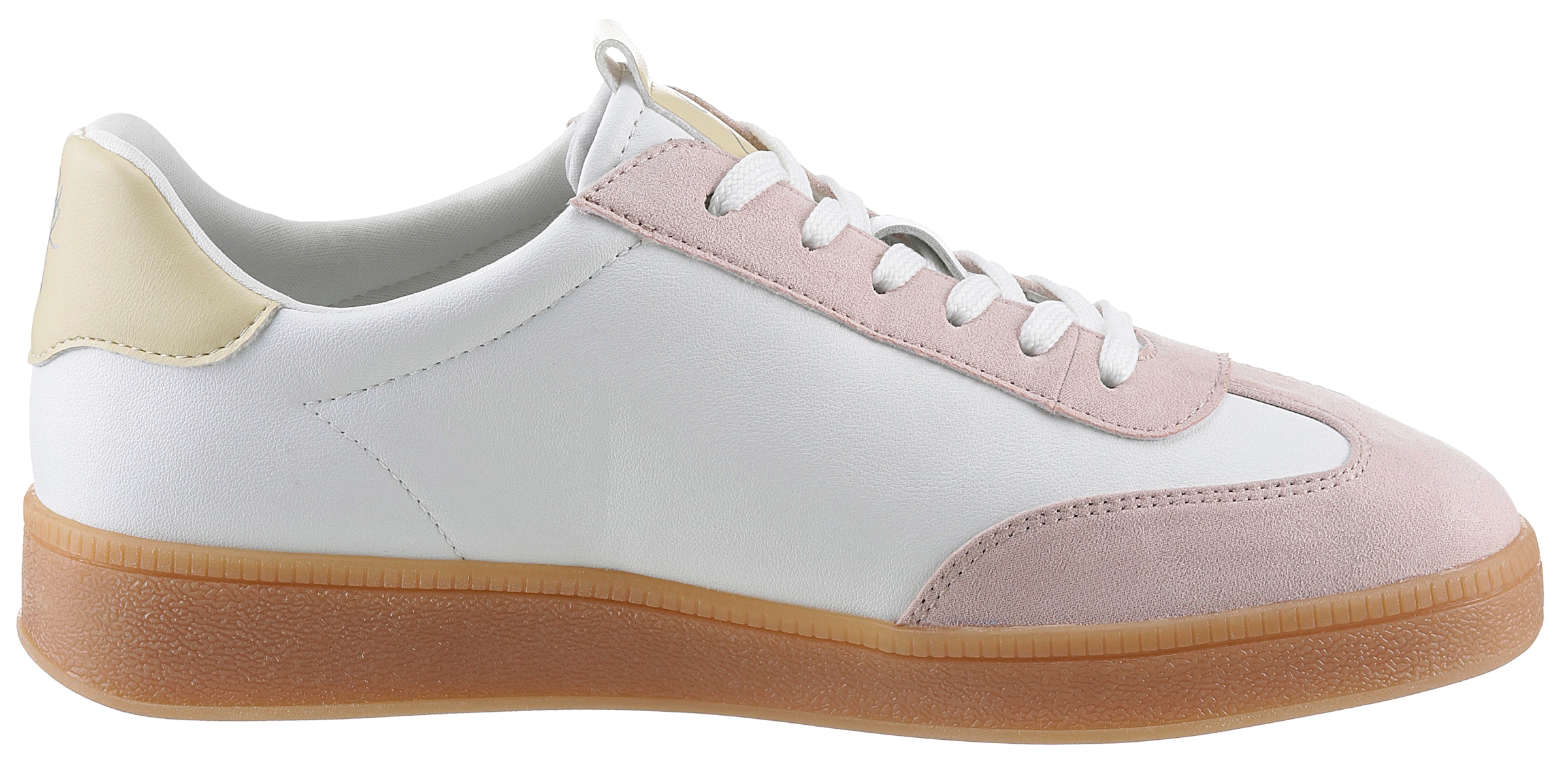 MARCO TOZZI by GMK Plateausneaker  , Freizeitschuh, Halbschuh, Schnürschuh mit seitlichem Herz-Detail