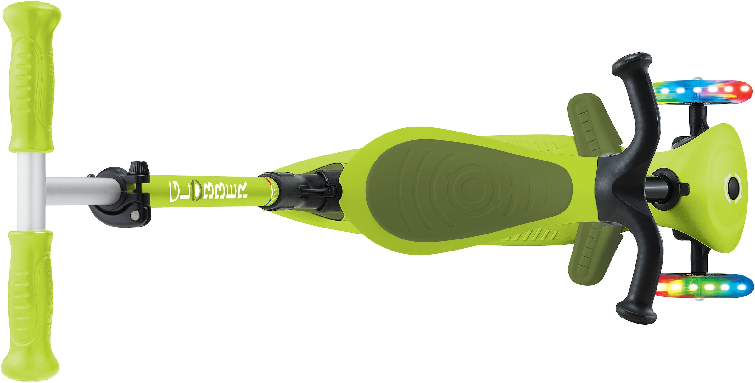 Globber Tretroller »GO-UP ACTIVE LIGHTS mit Leuchtrollen«