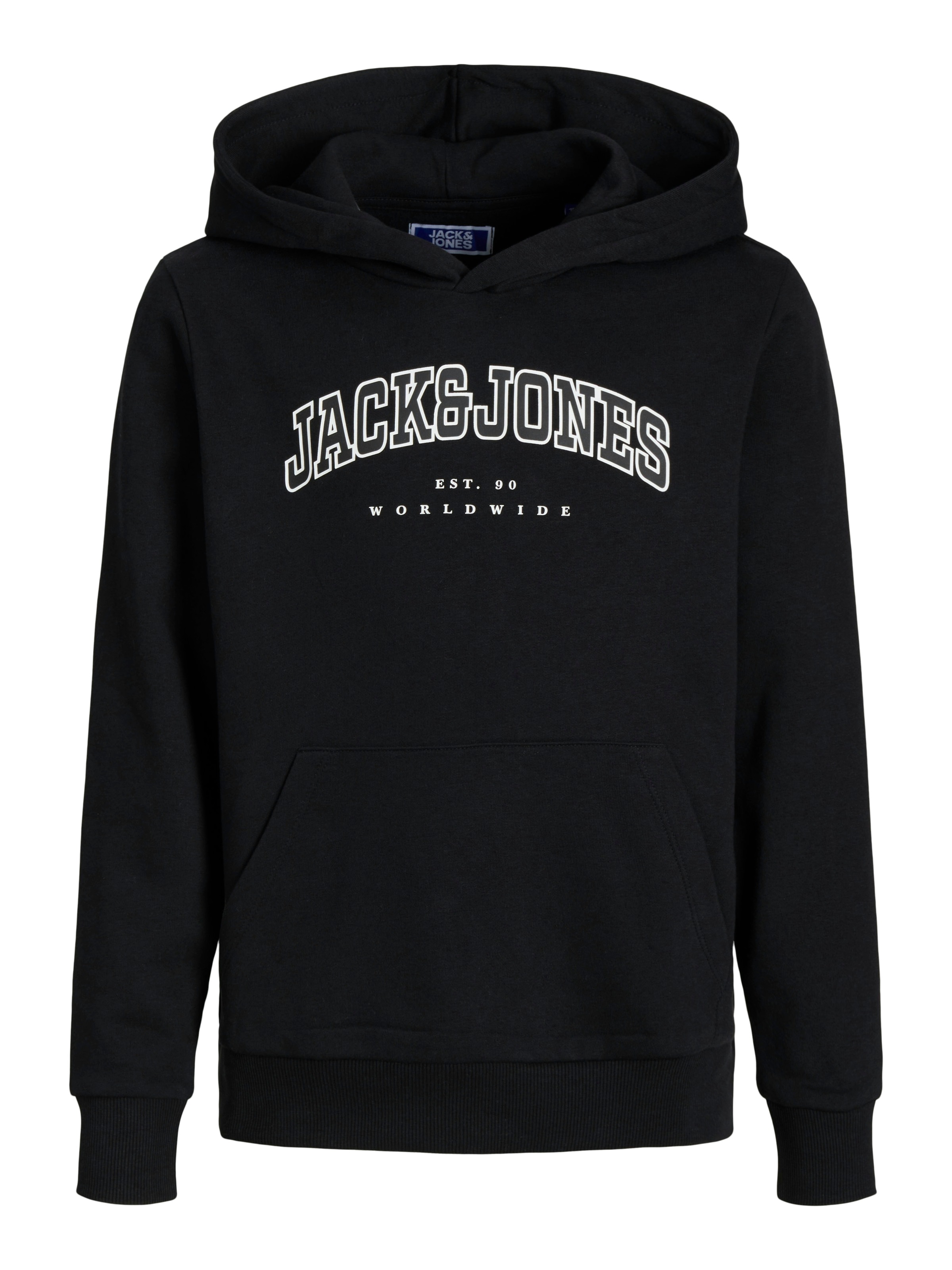 Jack & Jones Junior Kapuzensweatshirt »JJECALEB VARSITY SWEAT HOOD NOOS JNR«