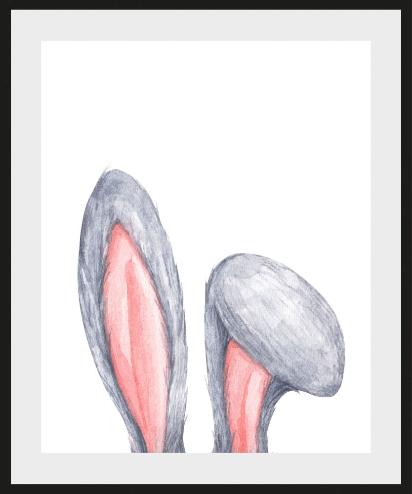 queence Bild »Alco« Hase   Hasen   Haustiere   Kunst 1 Stk. tlg. HD Premium günstig online kaufen