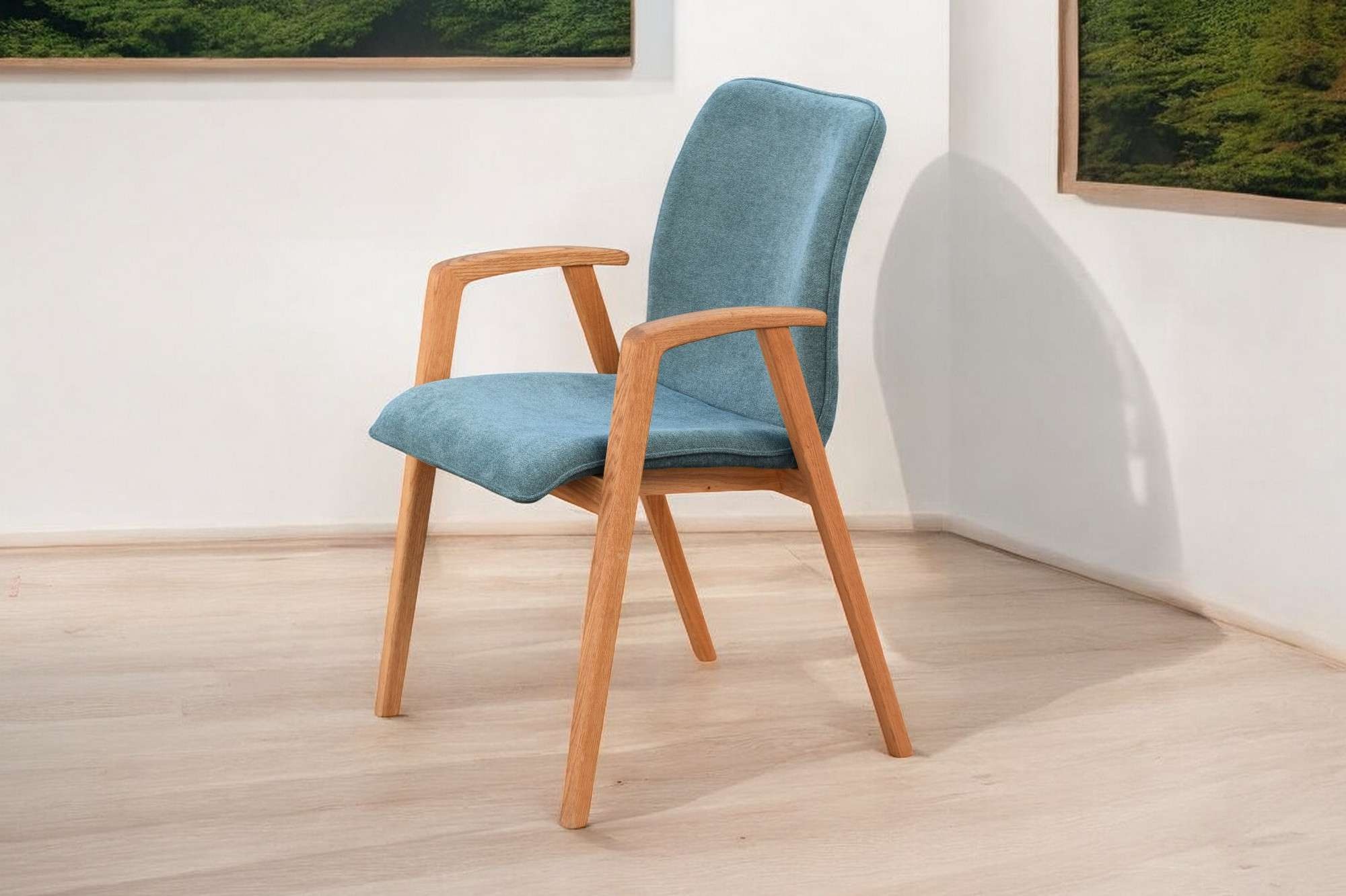 Home affaire Armlehnstuhl »Loreen Esszimmerstuhl, Polsterstuhl, Designstuhl günstig online kaufen