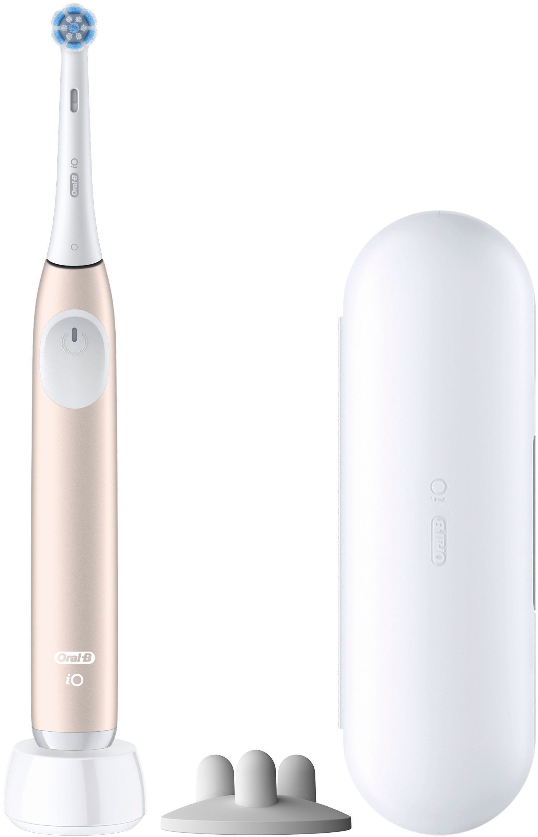 Oral-B Elektrische Zahnbürste »iO Series 2«, 1 St. Aufsteckbürsten, für die sanfte Reinigung, Reise-Etui, Aufsteckbürstenhalter