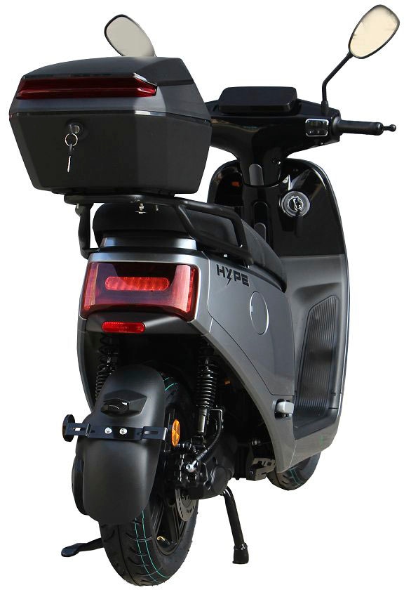 GreenStreet E-Motorroller »HYPE 3000 W 85 km/h inkl. Topcase«, bis zu 90 km Reichweite, mit USB-Anschluss und Keyless-System
