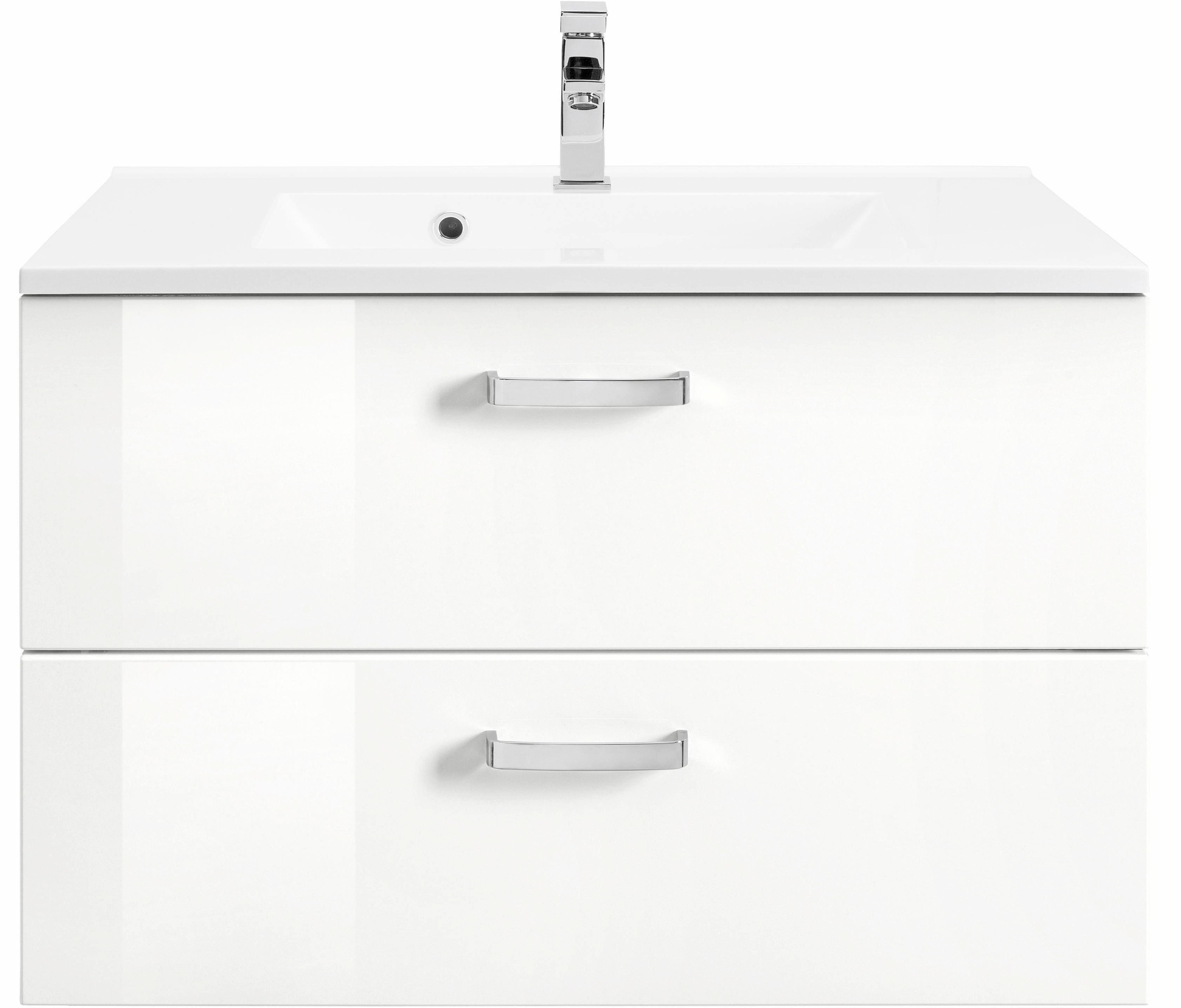 welltime Waschbeckenunterschrank »Ravenna« Badmöbel, Waschtisch inkl. Waschbecken