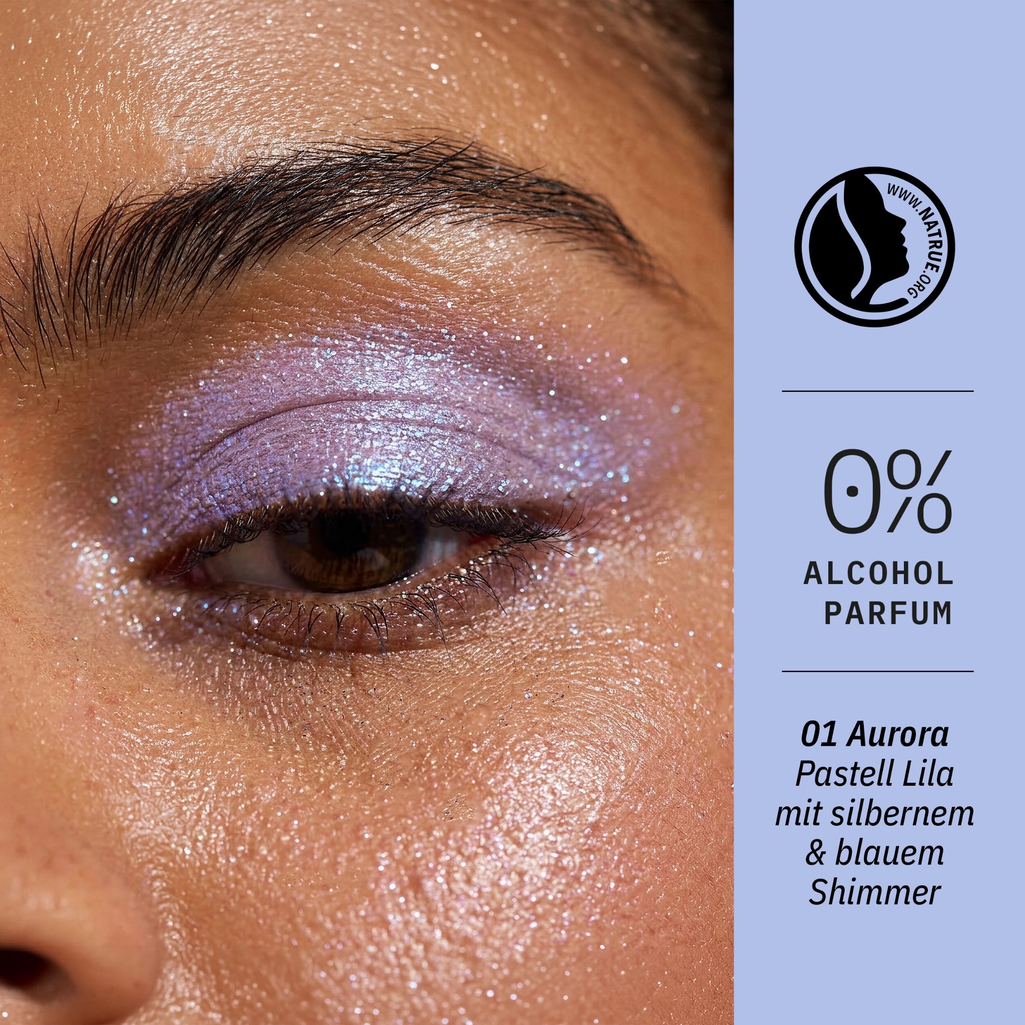 SANTE Lidschatten »Eyeshadow Aura Shade« Lidschatten, mit Duochrom Finish, langanhaltend