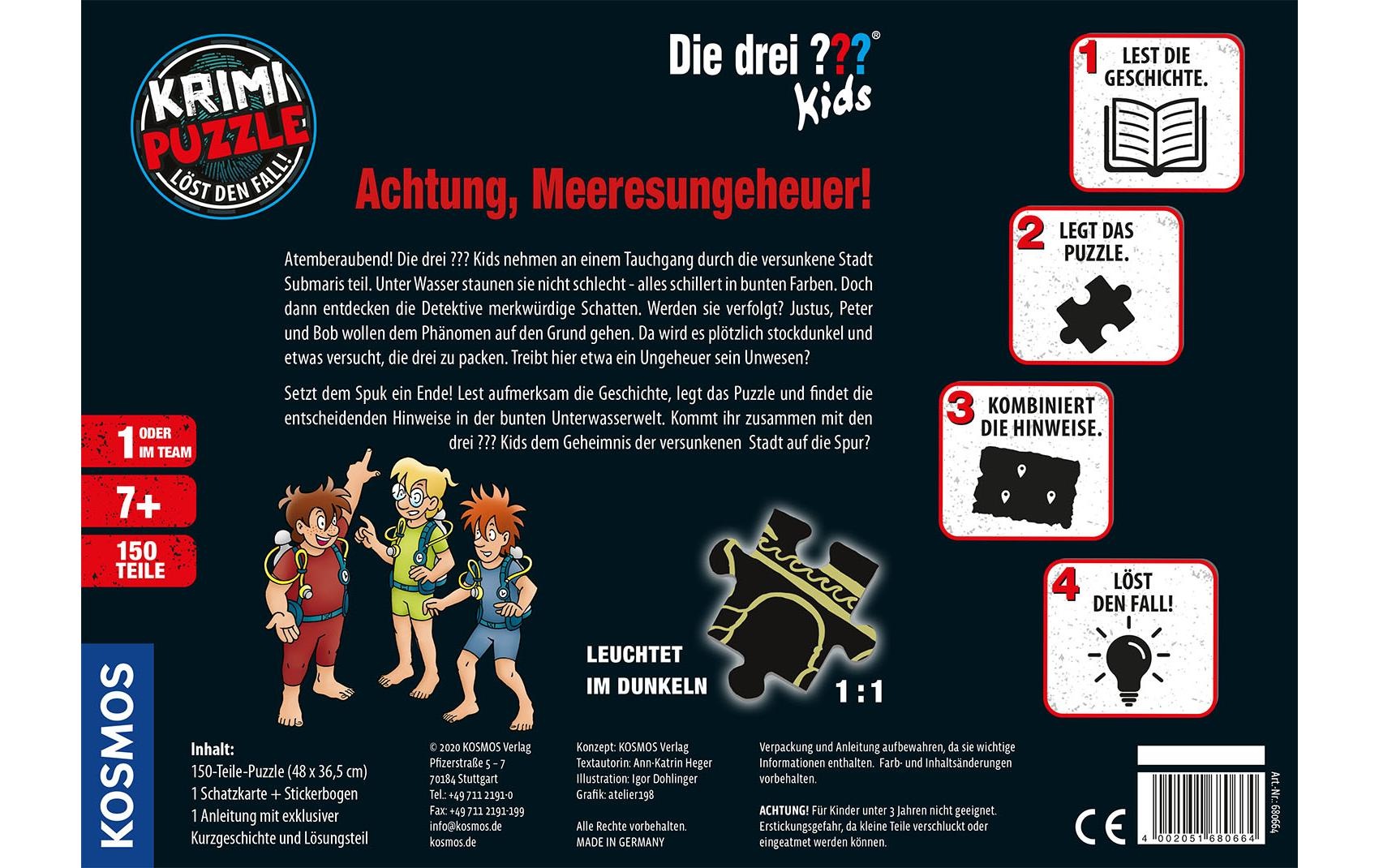 Kosmos Puzzle »Die drei???«