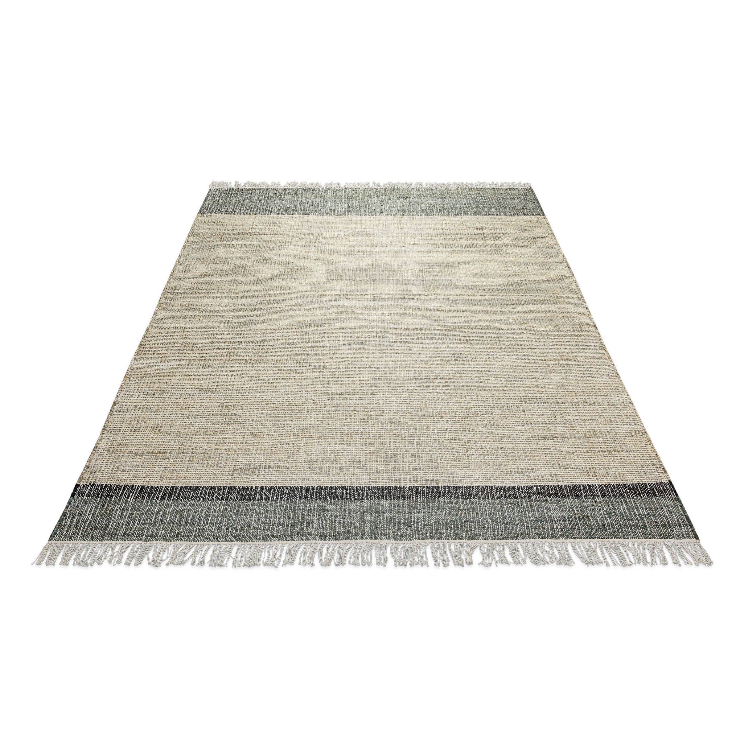 my home Teppich »Bennii«, rechteckig, 4 mm Höhe, 80% Jute, handgewebt, mit günstig online kaufen