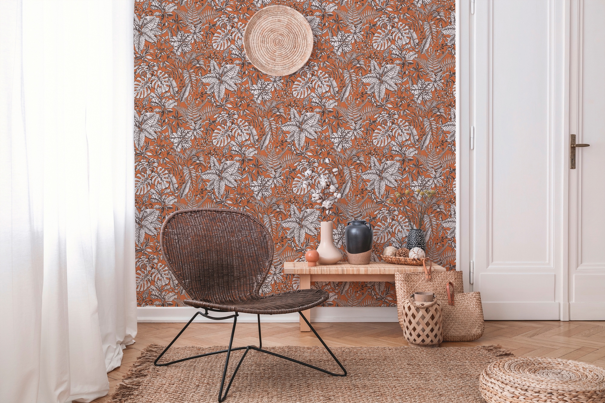 Daniel Hechter Vliestapete »Dschungel«, botanisch-tropisch-floral, Designertapete Tapete Dschungel Tapeten Wohnzimmer Schlafzimmer Küche
