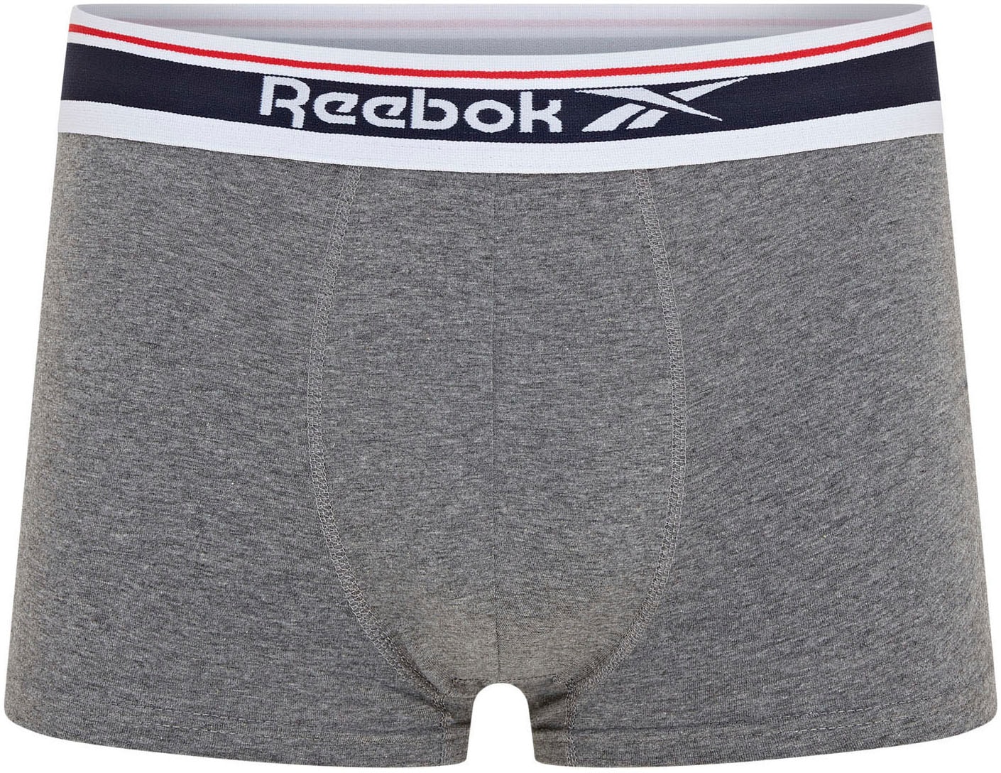 Reebok Boxer »JAY« 5er Pack,  basic, bequem, weich, mit Logo, breiter Bund, Baumwollmix