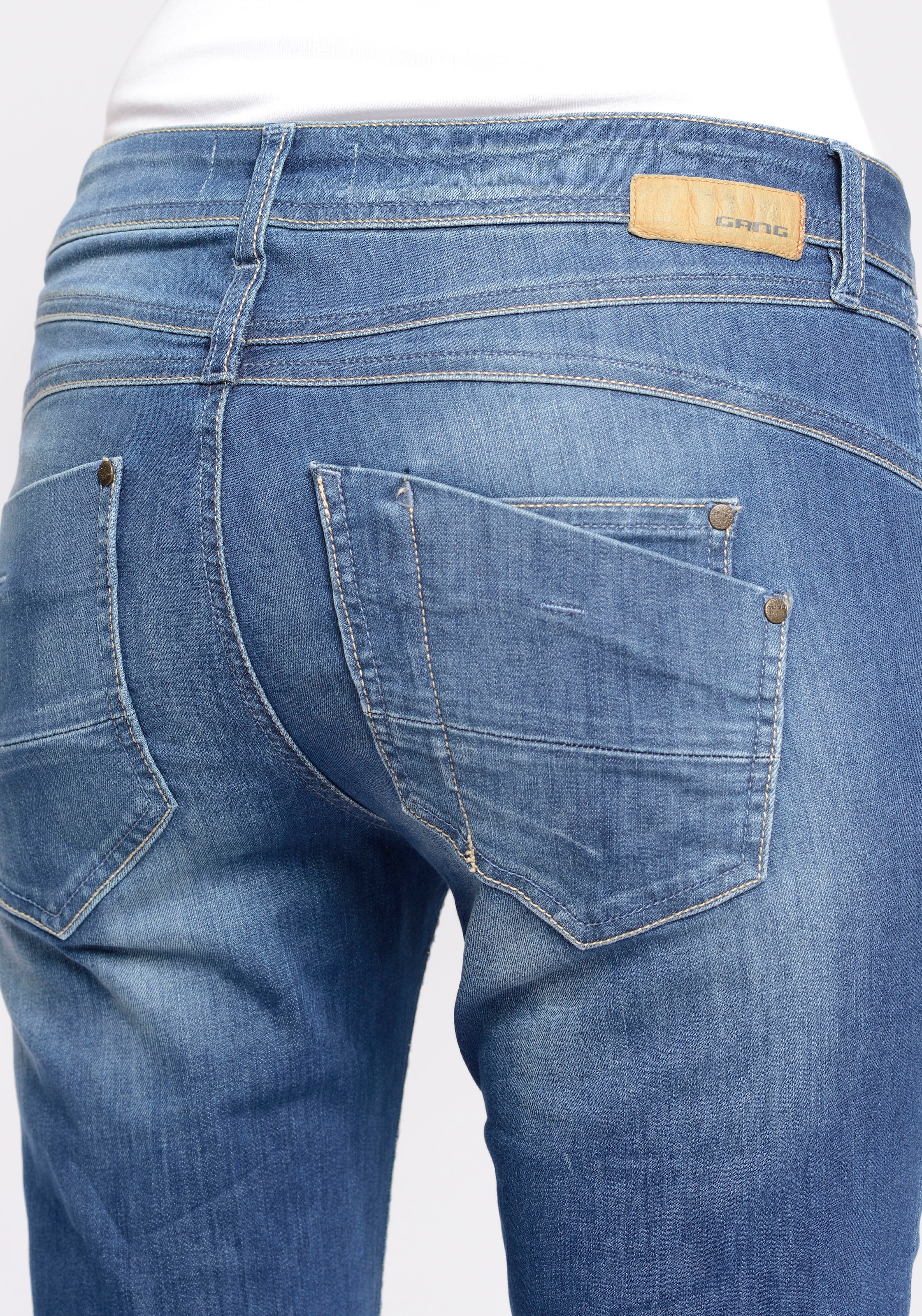 GANG Relax-fit-Jeans »Amelie Relaxed Fit«, jetzt bestellen Used-Effekten mit