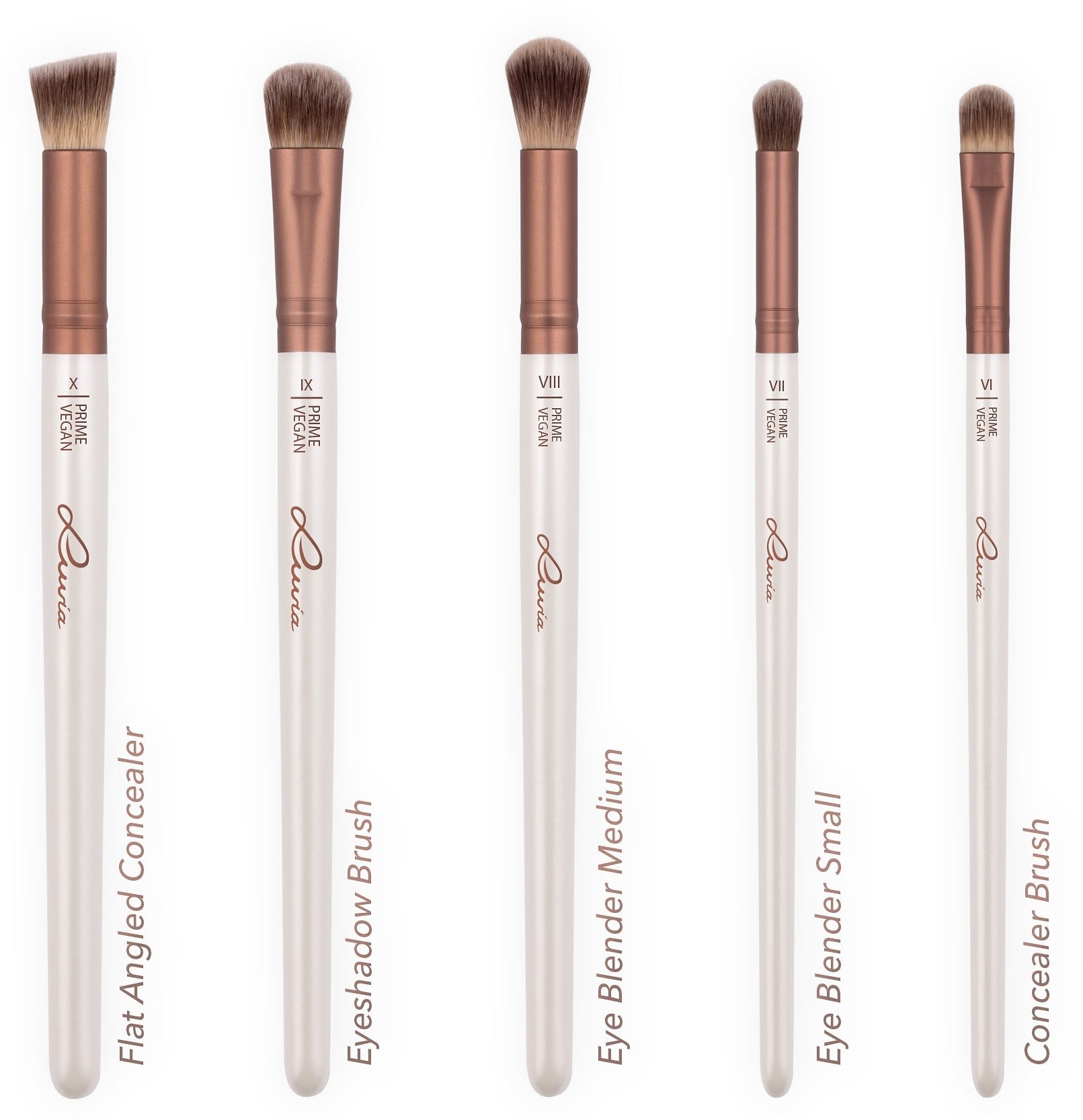 Kosmetikpinsel-Set Cosmetics bestellen jetzt vegan (15 inkl. tlg., Luvia Vegan«, »Prime Pinselhalter),