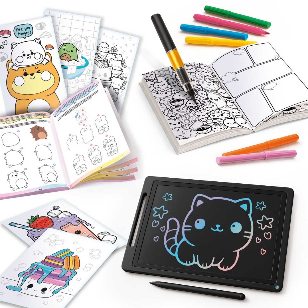 Lisciani Malvorlage »Kids Art - Kawaii Lab«