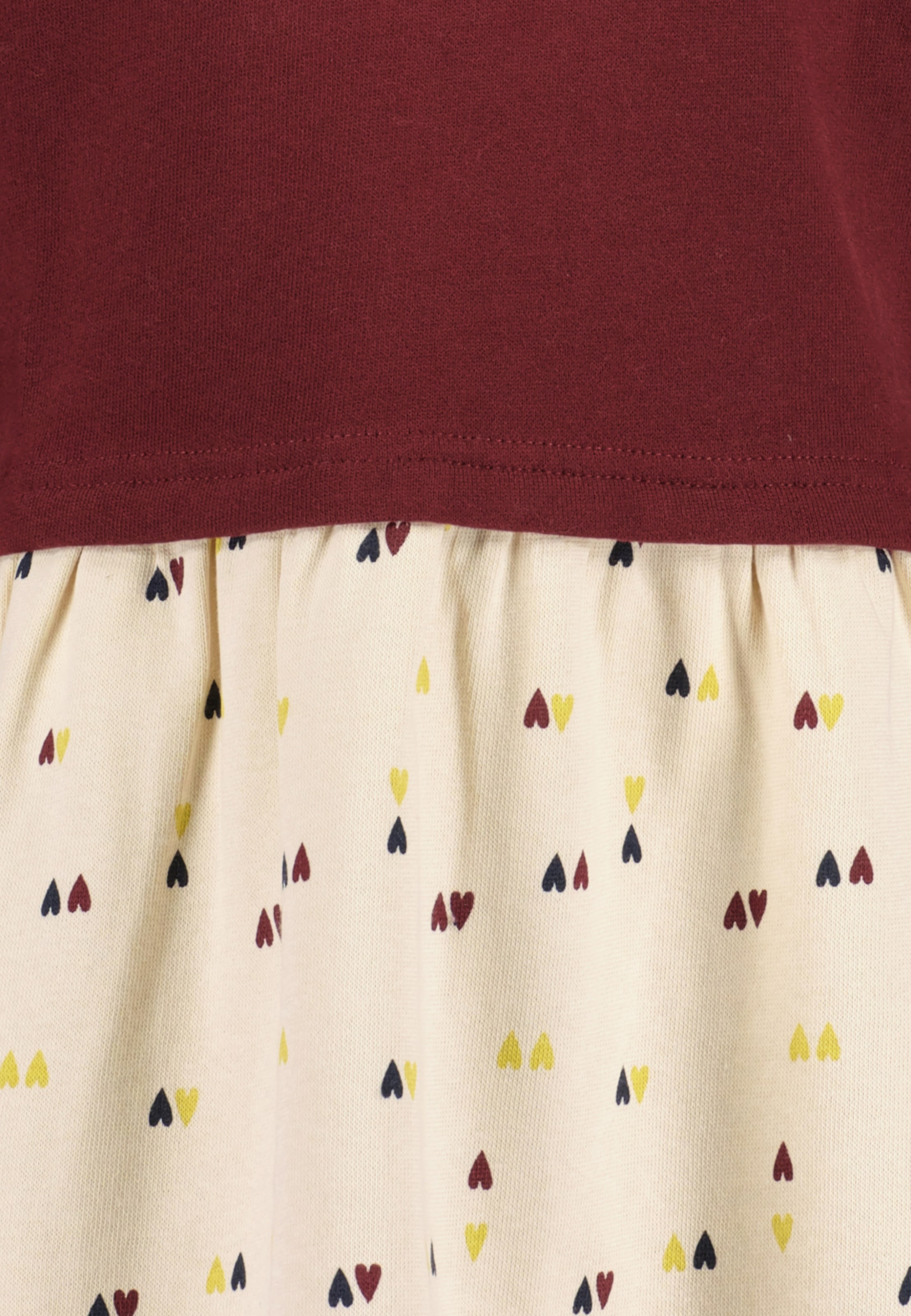 Blue Seven Sweatkleid mit kleiner Bruststickerei
