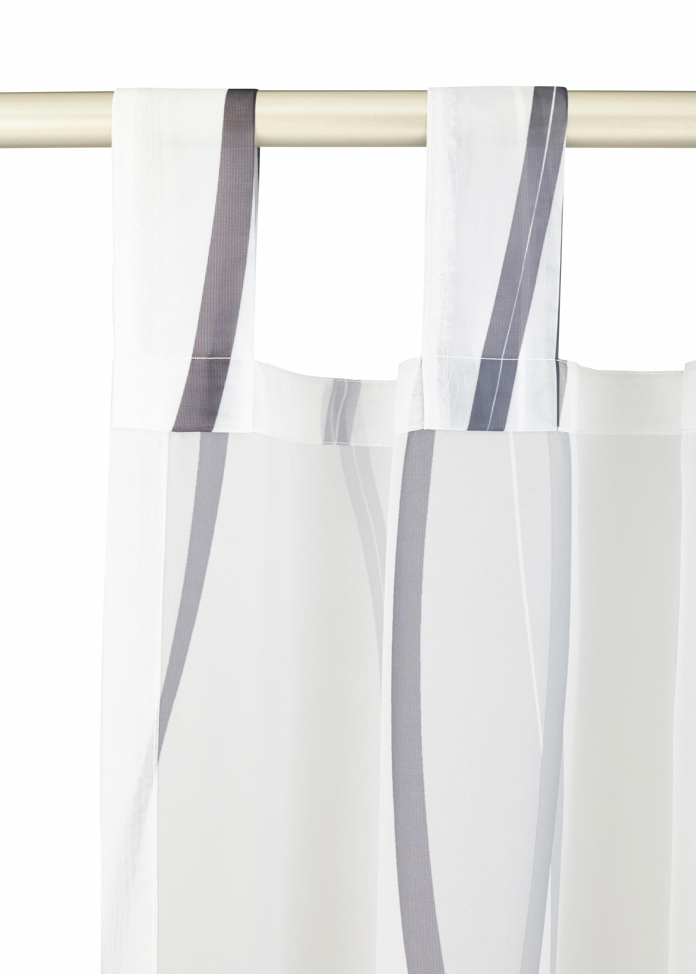 my home Gardine »DIMONA«, (2 St.), Transparent, Voile, Polyester jetzt im  %Sale