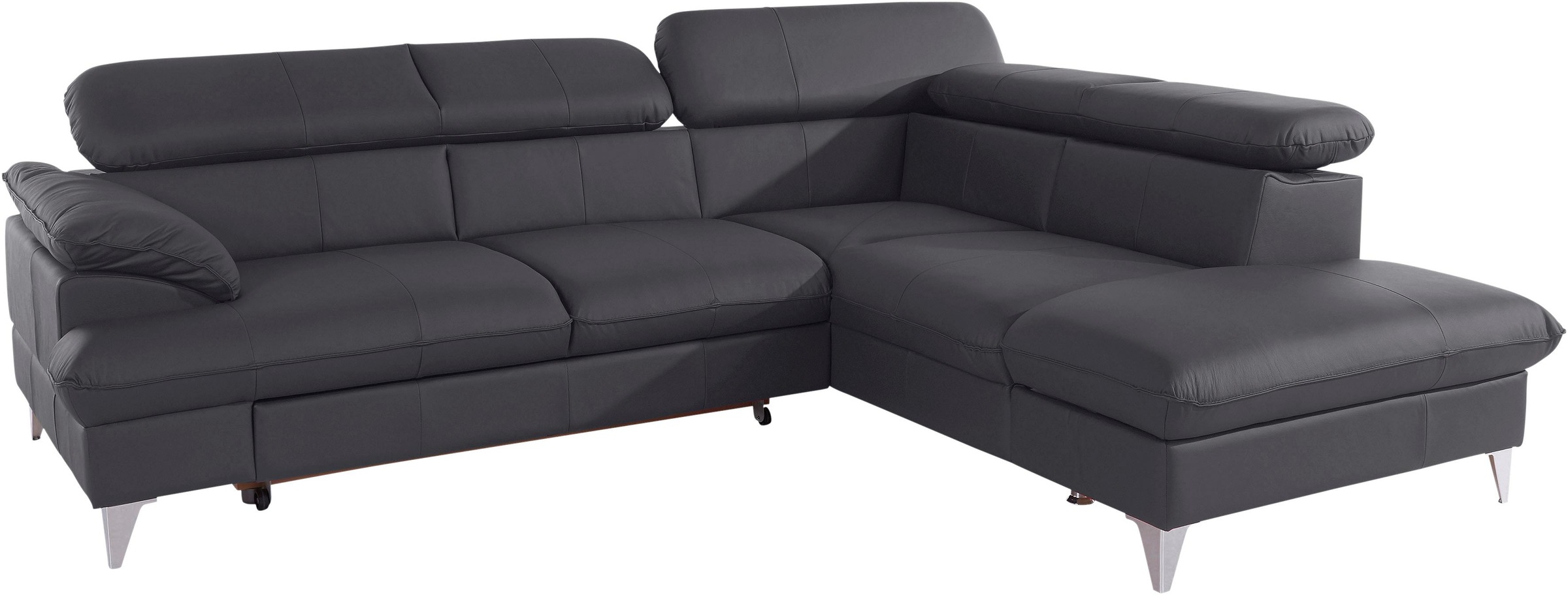 COTTA Ecksofa "Caluso L-Form" mit Kopfteilverstellung, wahlweise mit Bettfu günstig online kaufen