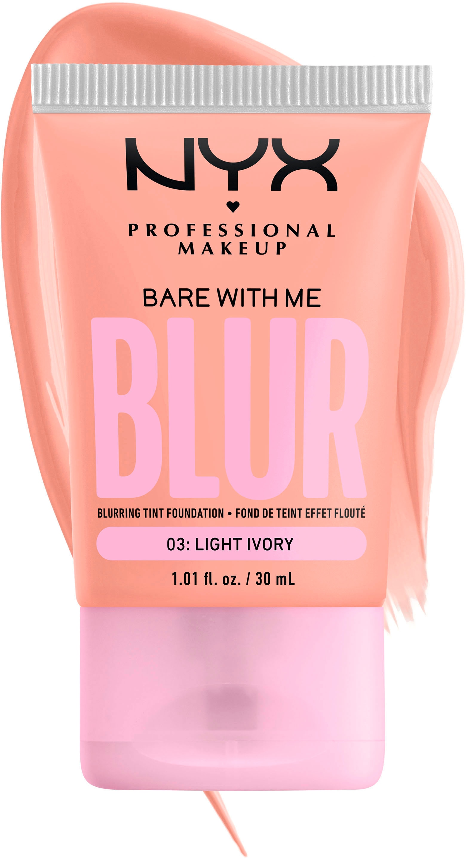 NYX Make-up »Bare with me Blur Skin Tint«, mit langanhaltender Formel