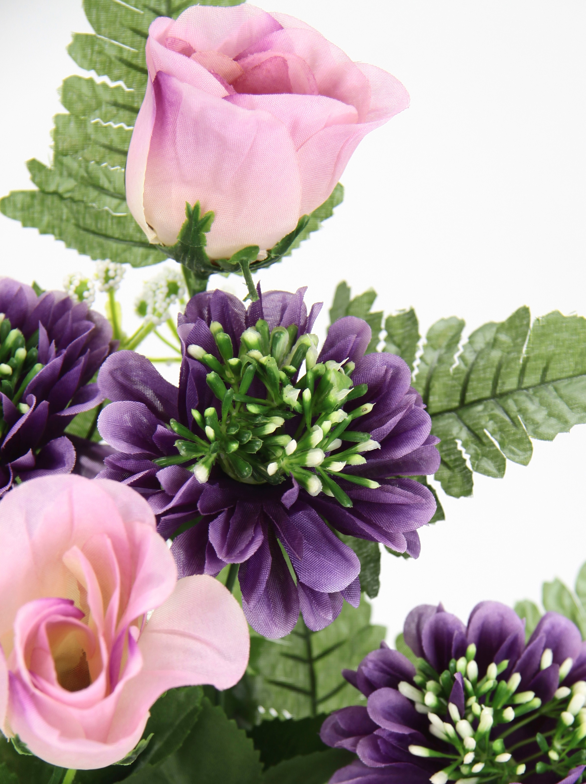 I.GE.A. Kunstblume »Bouquet Rosen und Gerbera zum Legen«, 2er Set Kunstblumenstrauß