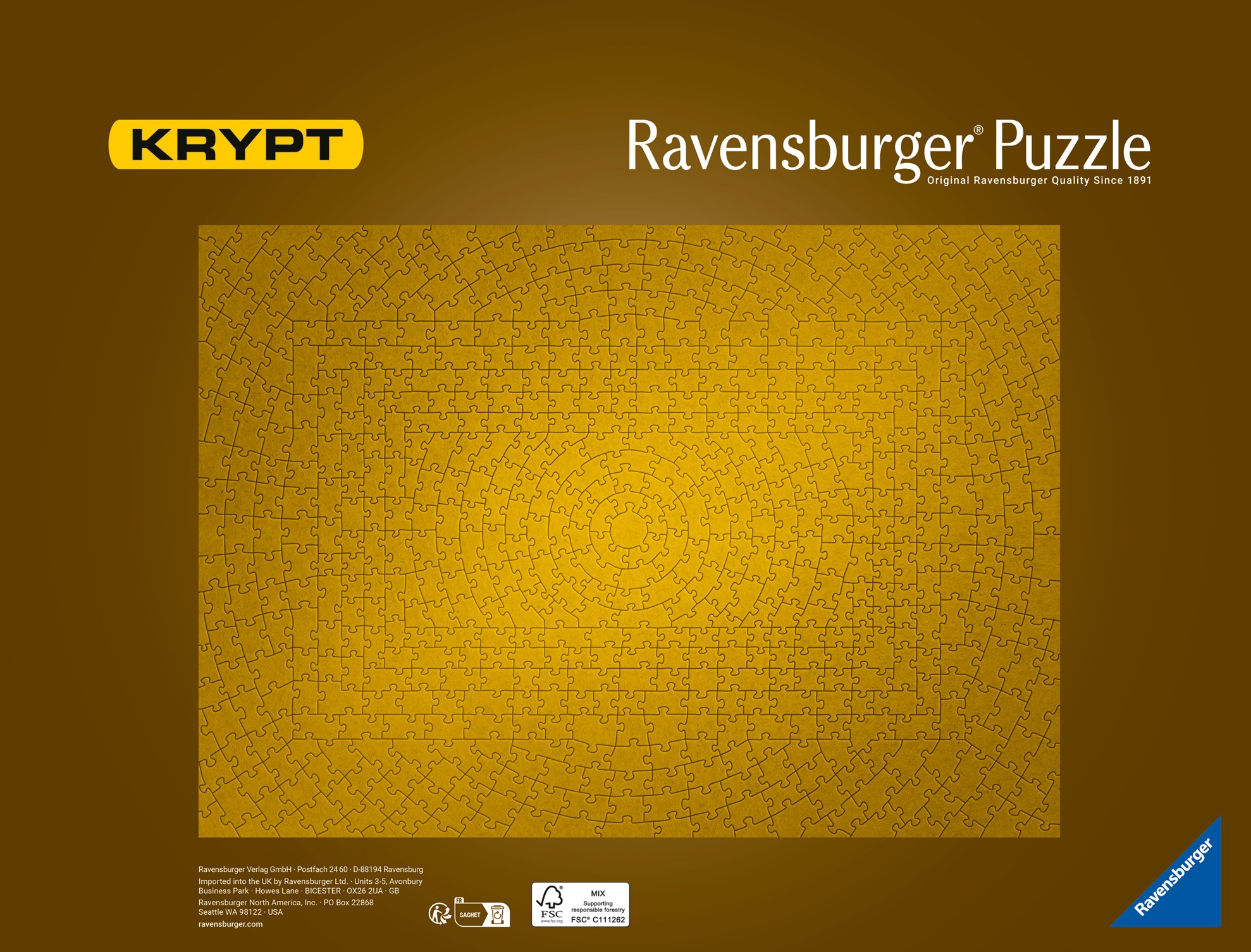 Ravensburger Puzzle »Krypt Gold«, Made in Germany