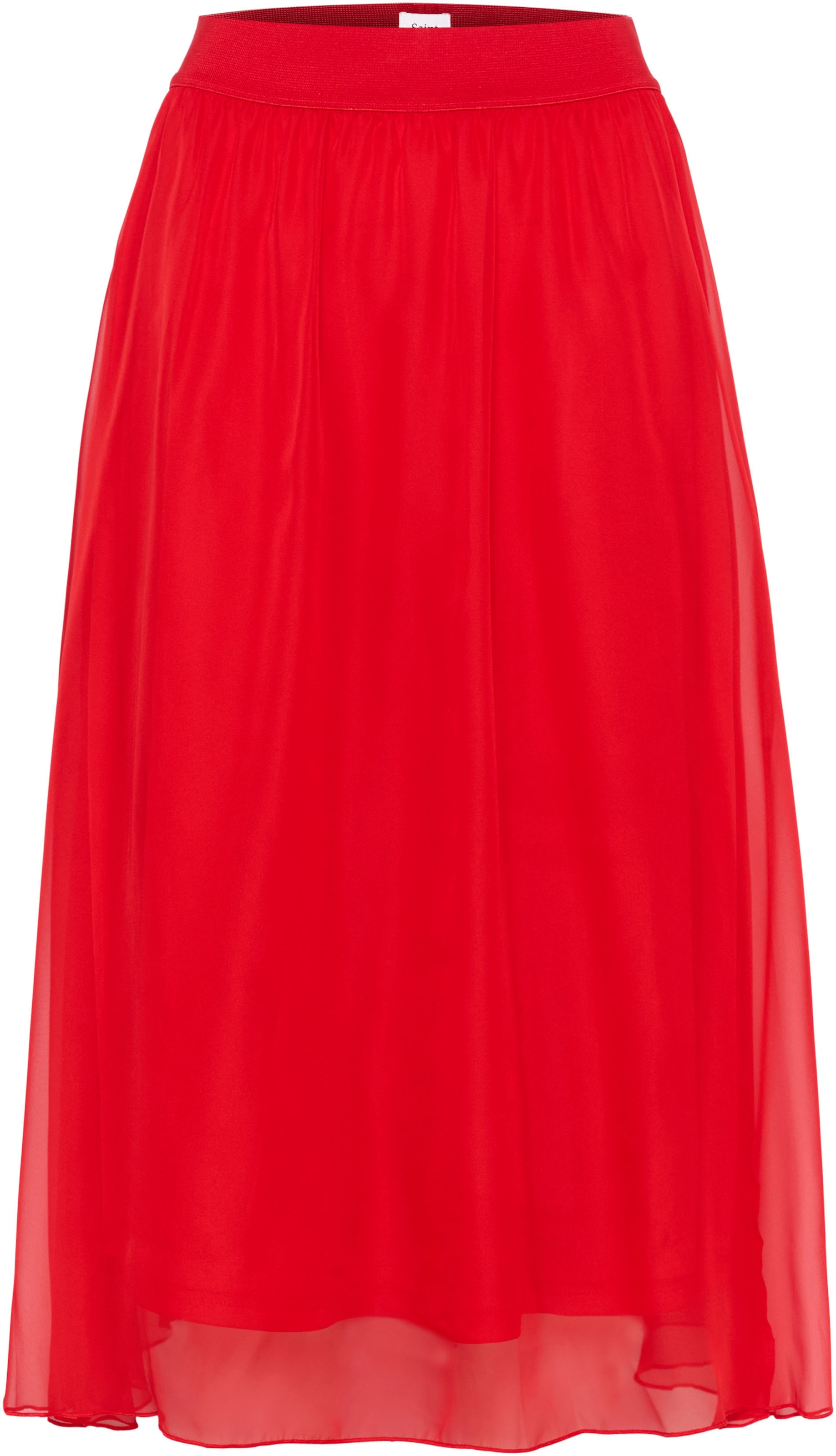 Saint Tropez Midirock »CoralSZ Skirt«, aus Chiffon