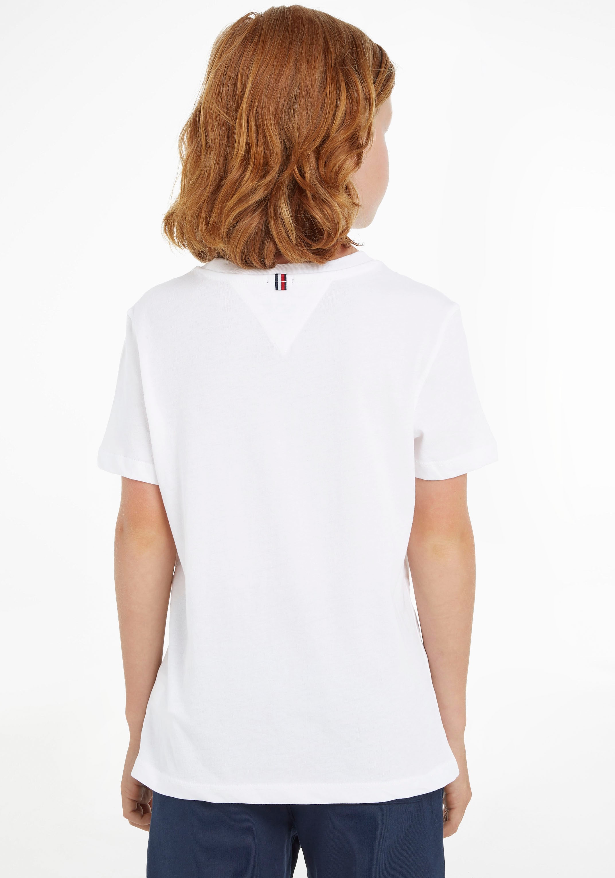 Tommy Hilfiger T-Shirt »BOYS BASIC CN KNIT«, für Kinder bis 16 Jahre