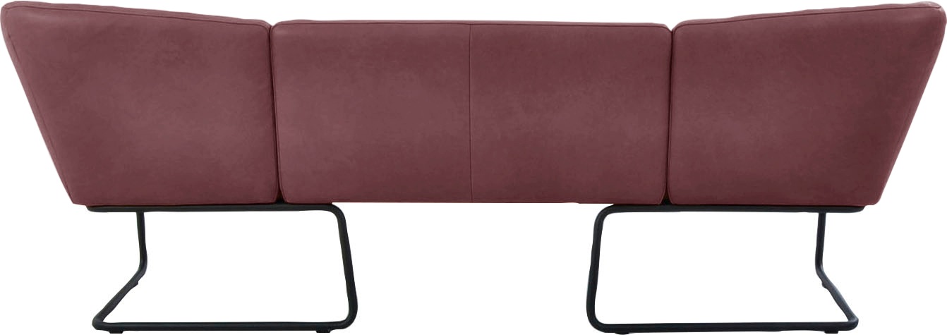 K+W Komfort & Wohnen Polsterbank »Mikkado Tube«, in abgerundeter Form, Rundrohrkufe lang, in 2 Breiten 192 oder 242 cm