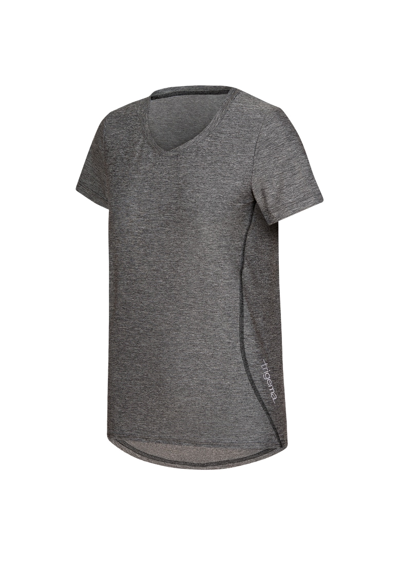 Trigema T-Shirt »TRIGEMA Sportshirt in Melange-Optik«, (1 tlg.)