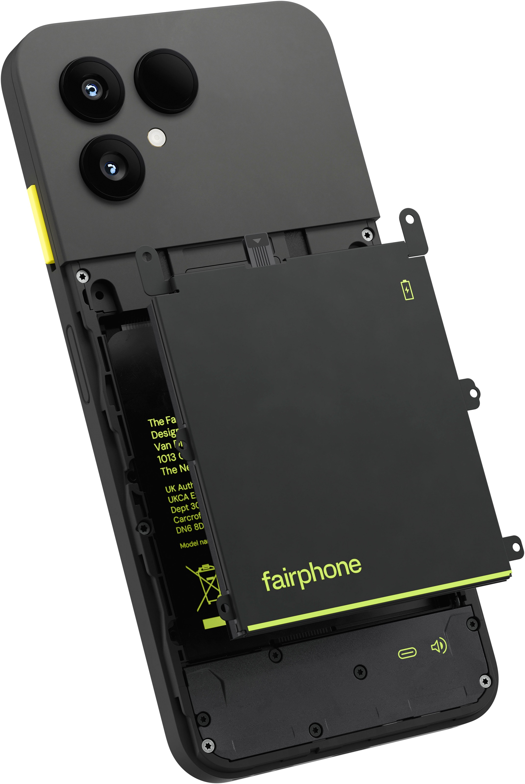 Fairphone Smartphone »Gen. 6«, Horizon Black