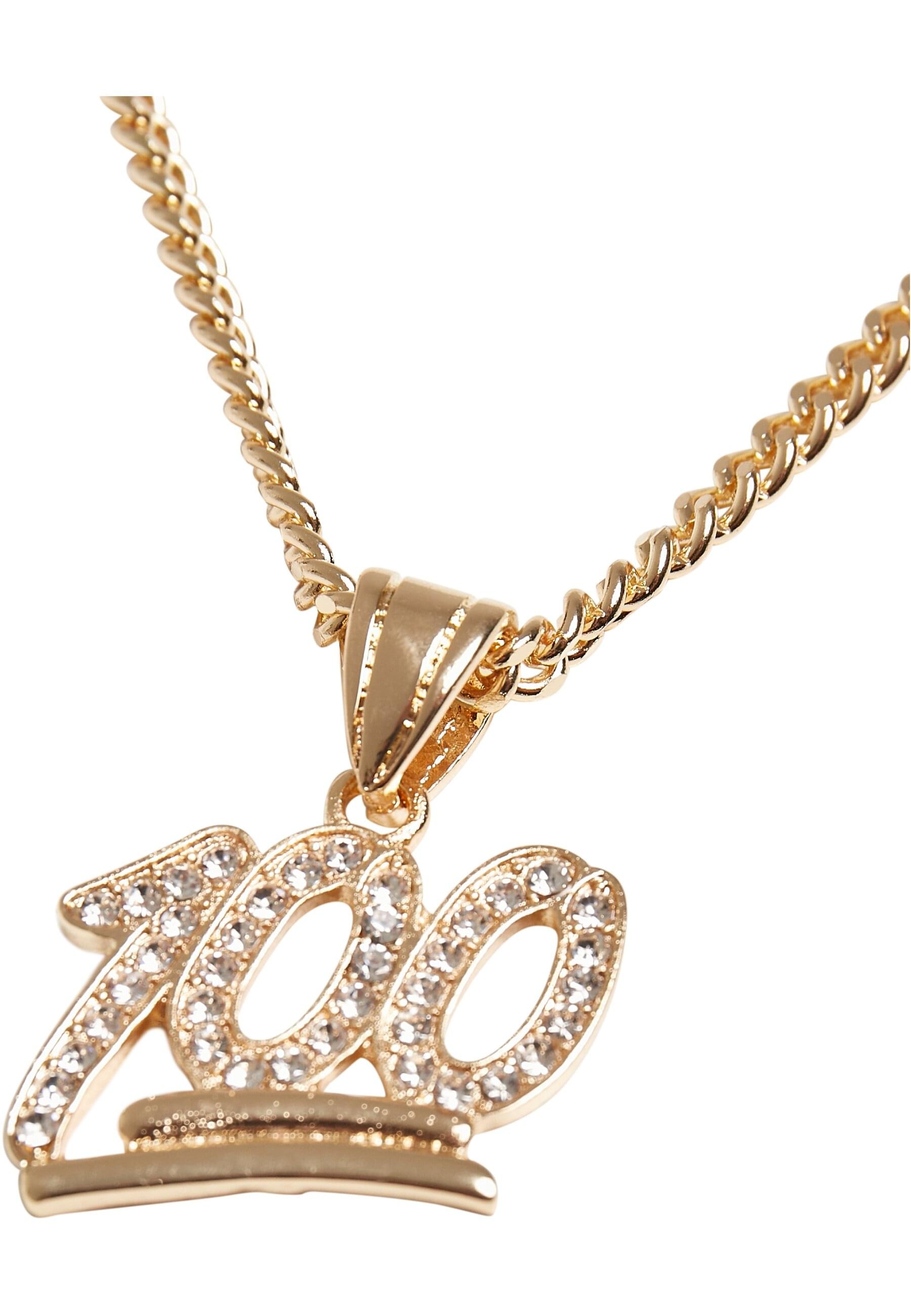 URBAN CLASSICS Edelstahlkette »Urban Classics Unisex One Hundred Diamond Necklace«