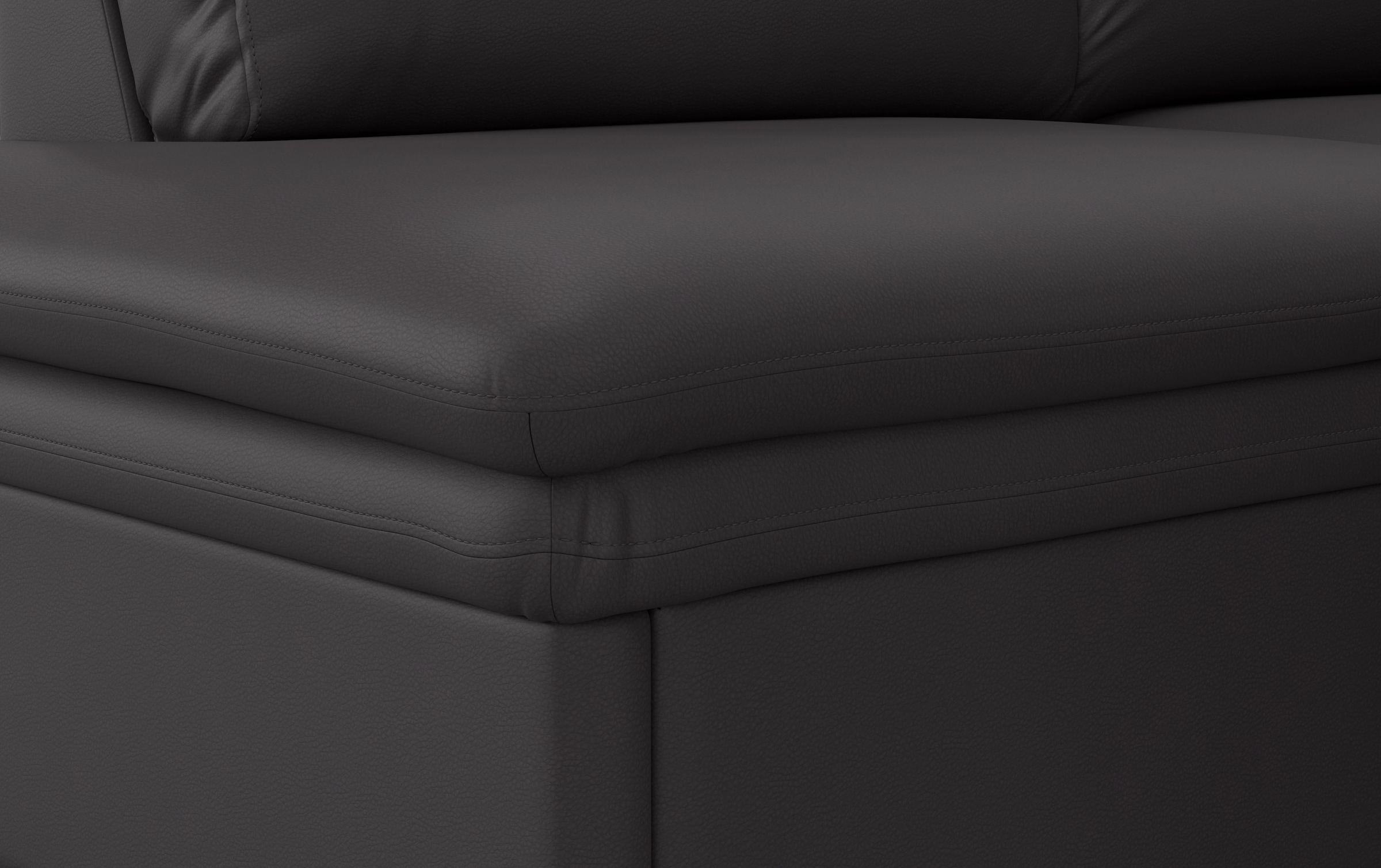 COTTA Ecksofa »Leandra L-Form«, wahlweise mit Bettfunktion & Bettkasten