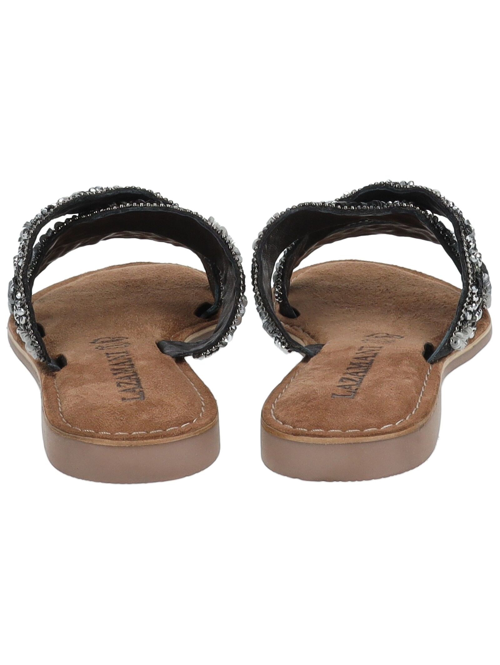 Lazamani Pantolette »Lazamani Pantoletten Leder/Textil«