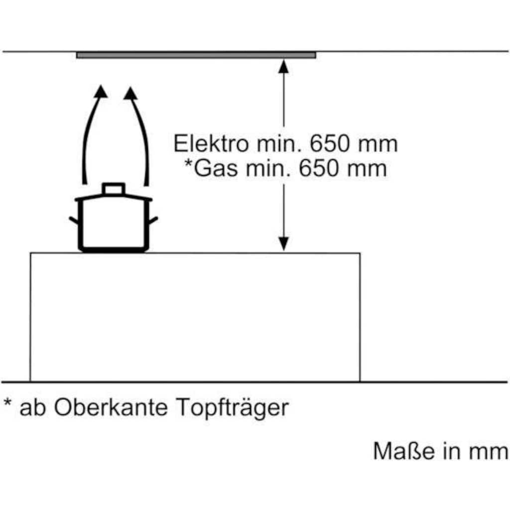 BOSCH Deckenhaube »DHL755BL«, Serie 4