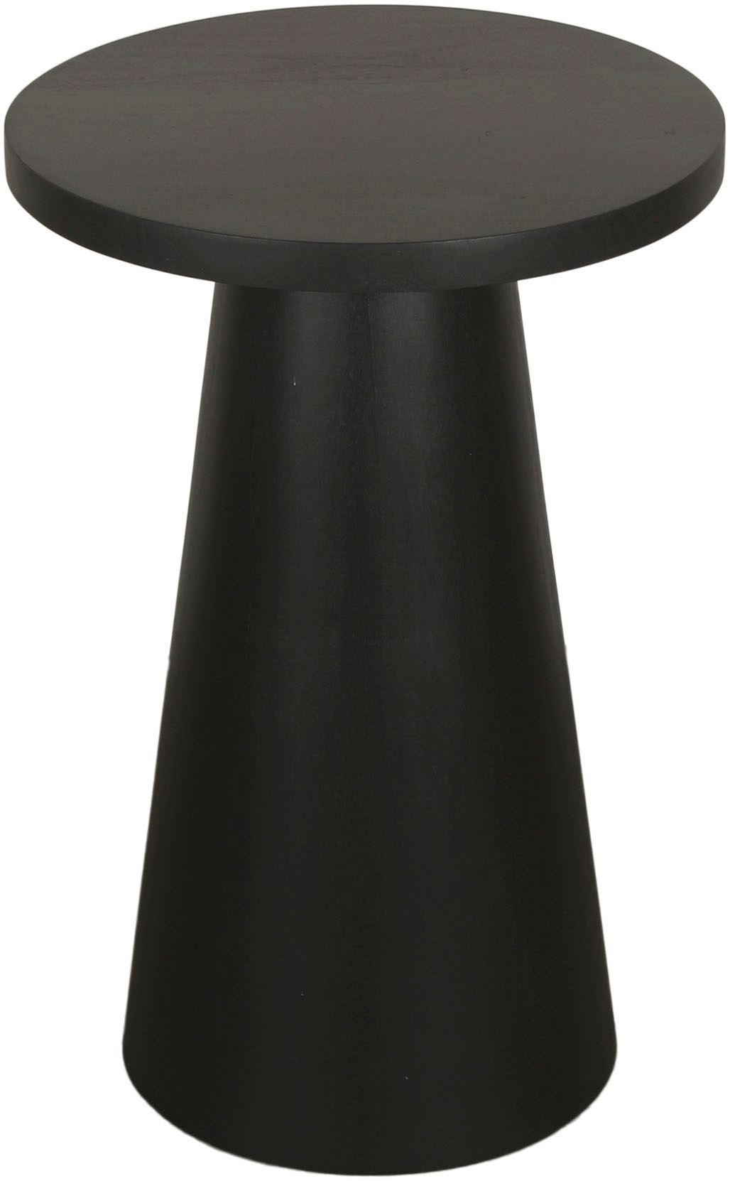 byLIVING Beistelltisch »Cone« aus Massivholz in schwarz oder white wash, ve günstig online kaufen