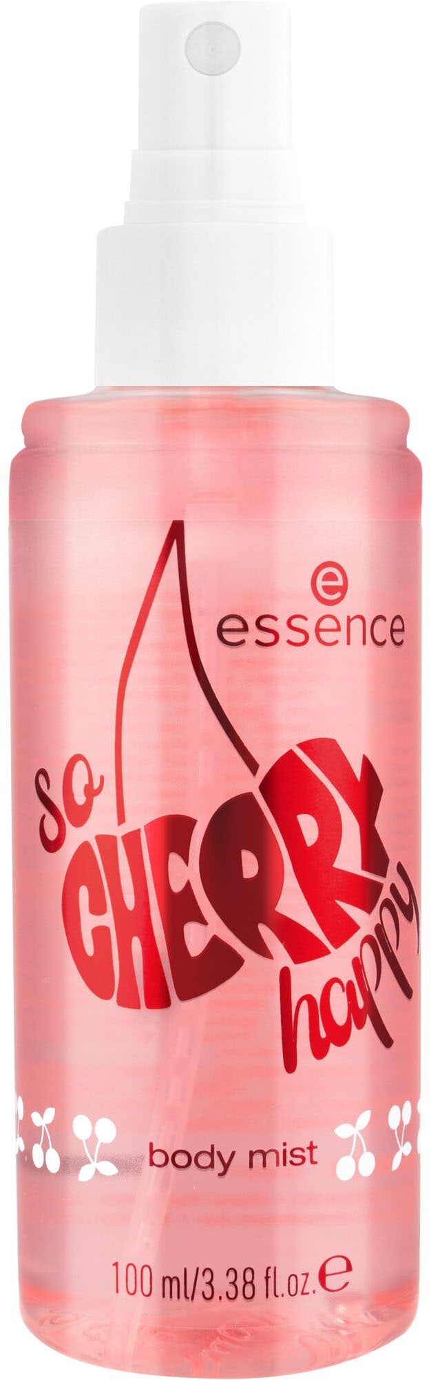 Essence Gesichts- und Körperspray »SO CHERRY happy body mist«, (Packung, 3 tlg.)