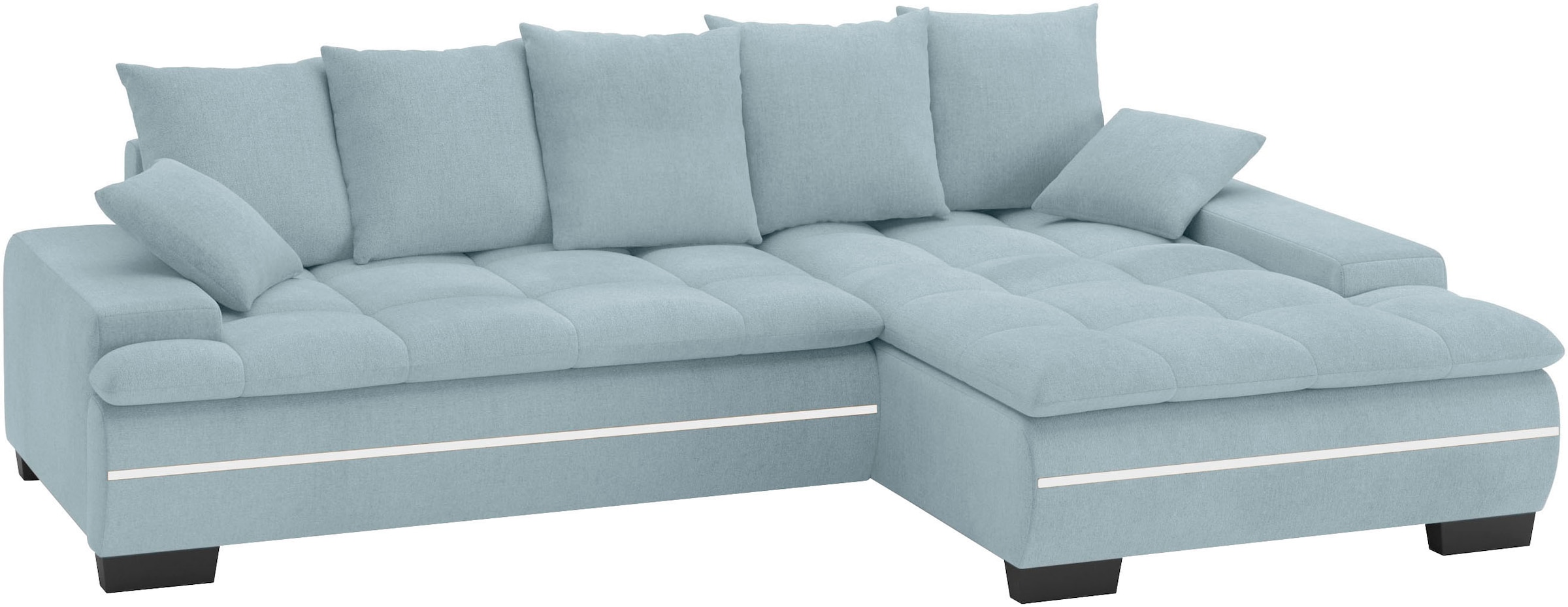 Mr. Couch Ecksofa »Haiti II, L-Form«, RGB-LED Beleuchtung, Kaltschaum, wahl günstig online kaufen