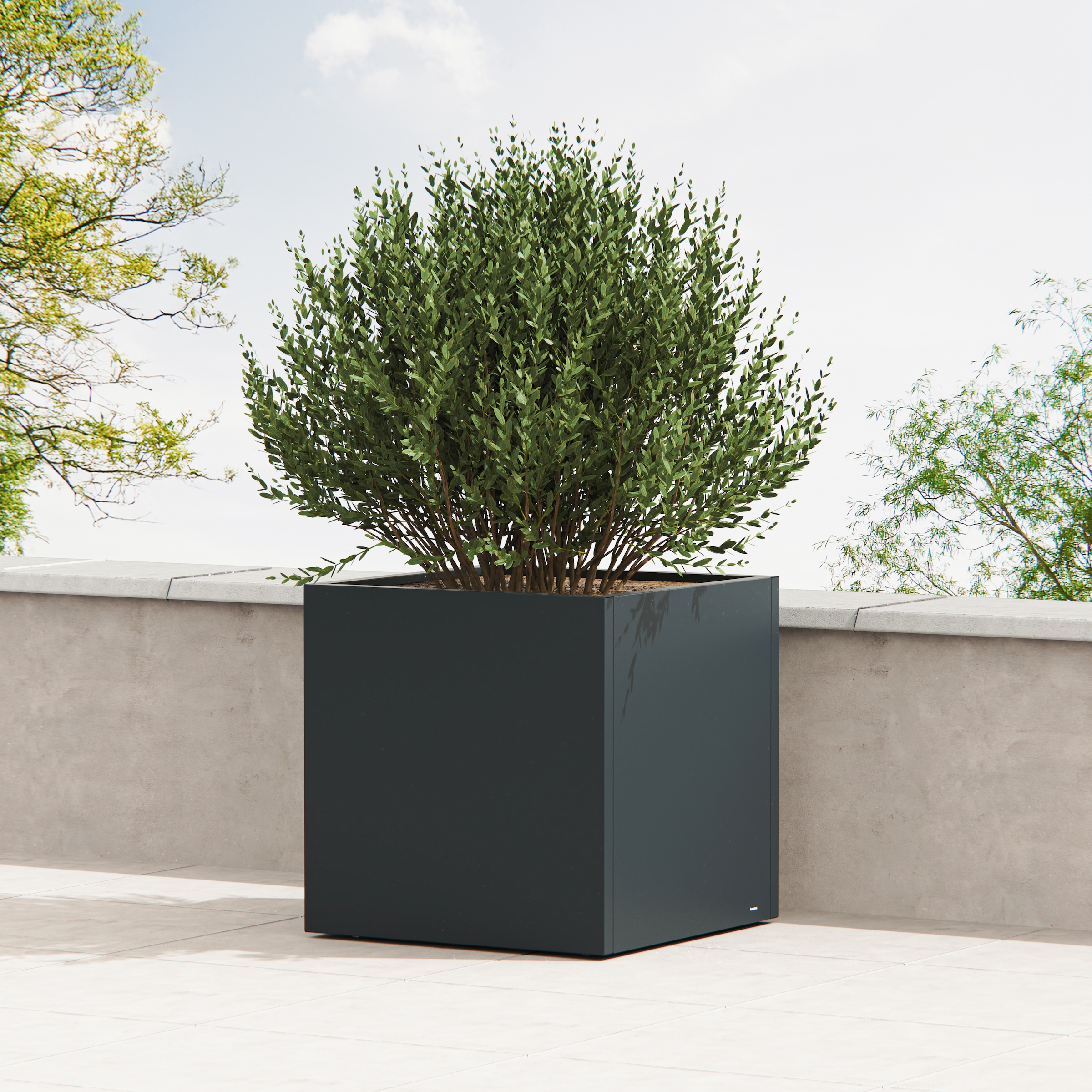 Herstera Garden Pflanzkübel »Cube« BxTxH: 80x80x80 cm