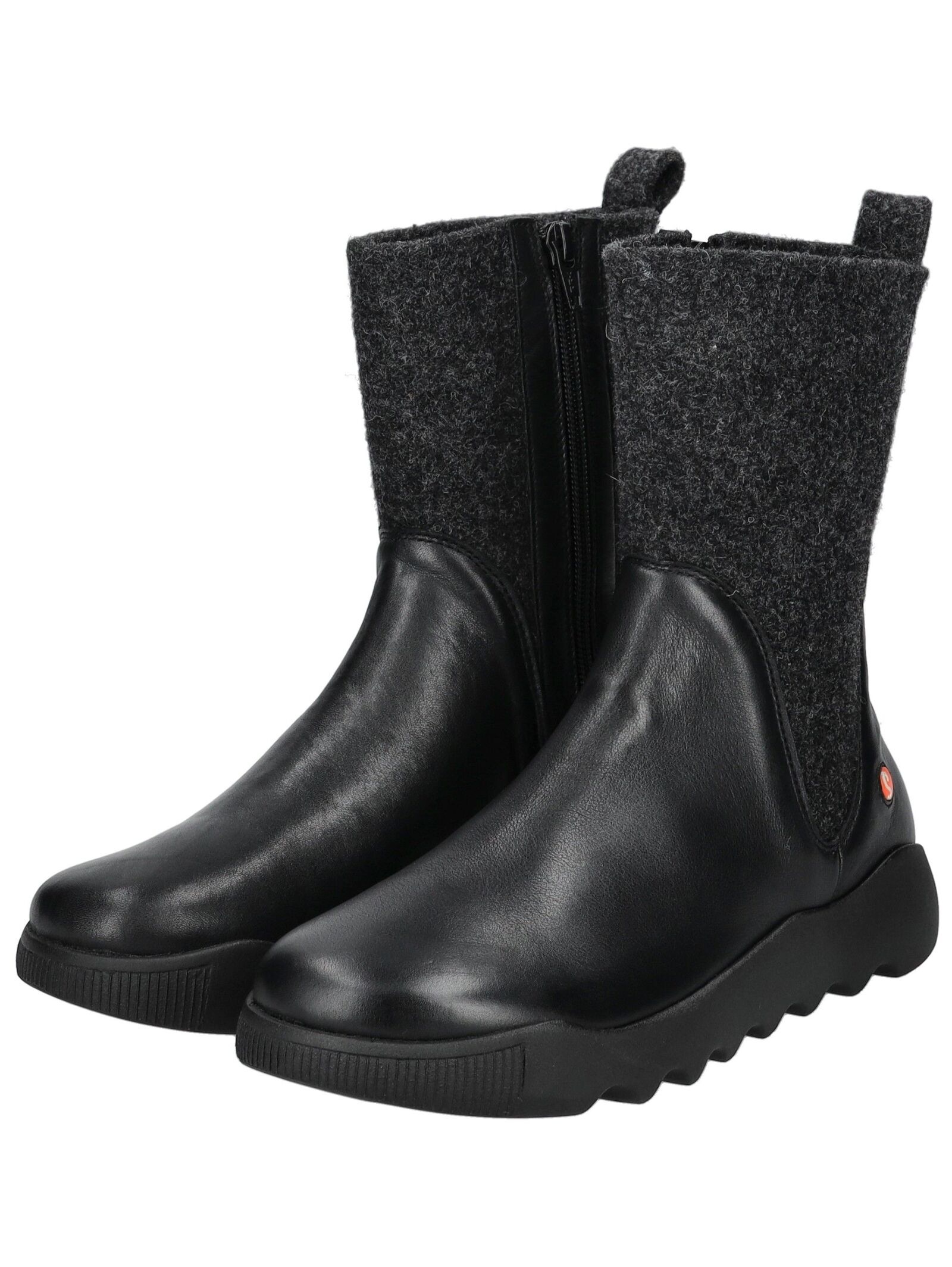 softinos Stiefel »softinos Stiefel Leder/Textil«