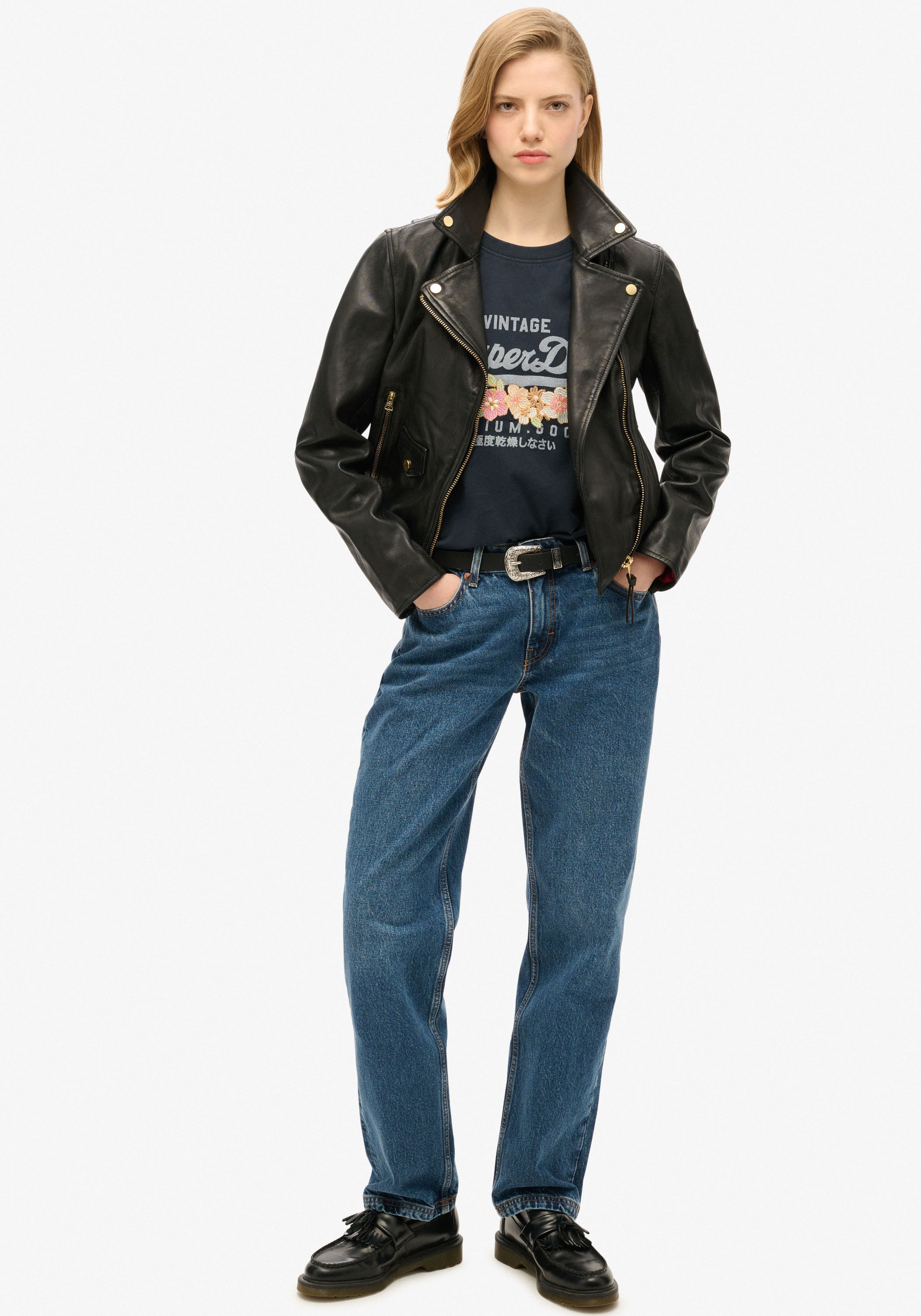 Superdry Print-Shirt »VINTAGE VL PREM G FLORAL TEE«