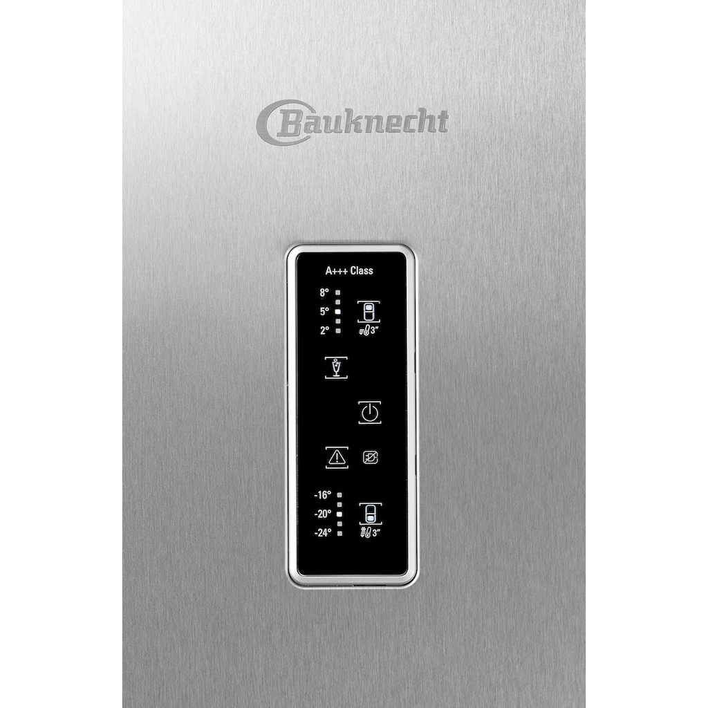 BAUKNECHT Kühl-/Gefrierkombination, KGNXL 19 A3+ IN (2), 195 cm hoch, 70 cm breit