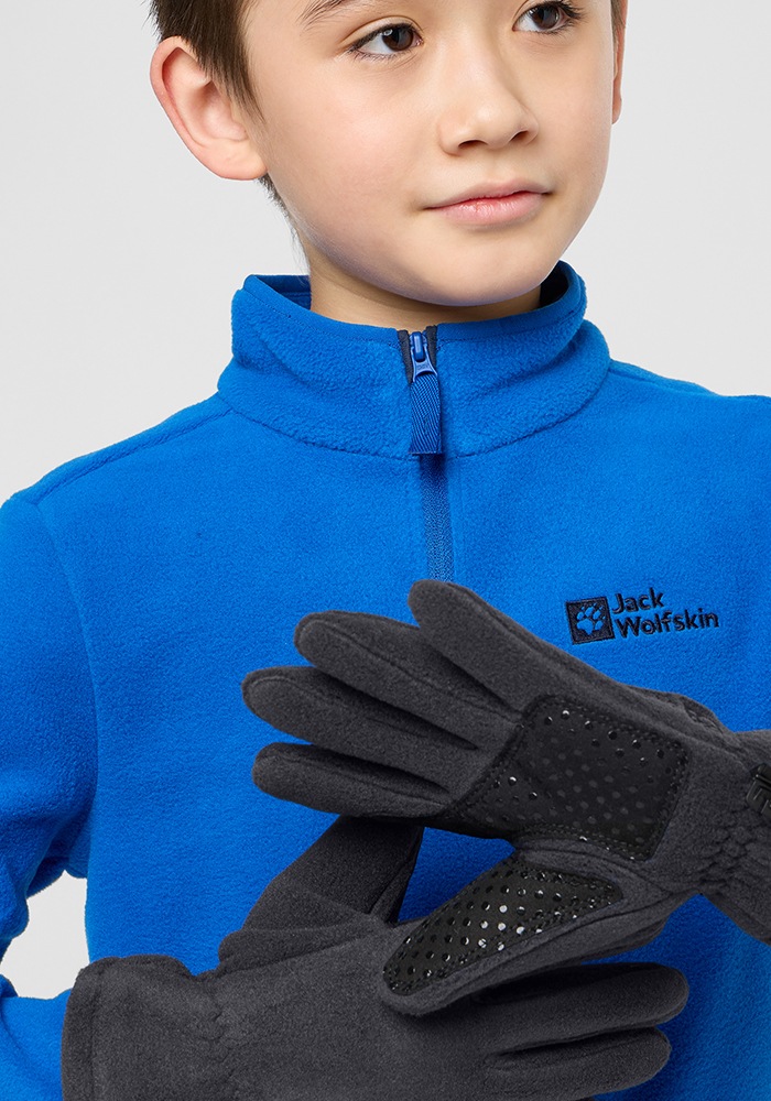 Jack Wolfskin Damen »FLEECE GLOVE K« grau