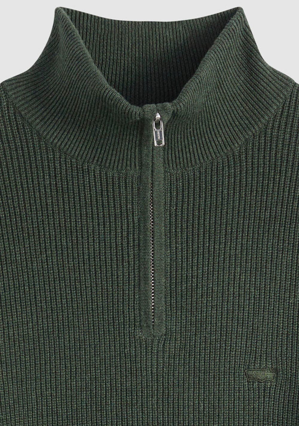 Levi's® Strickpullover »HM QUARTER ZIP SWEATER« mit Zipper und Struktur