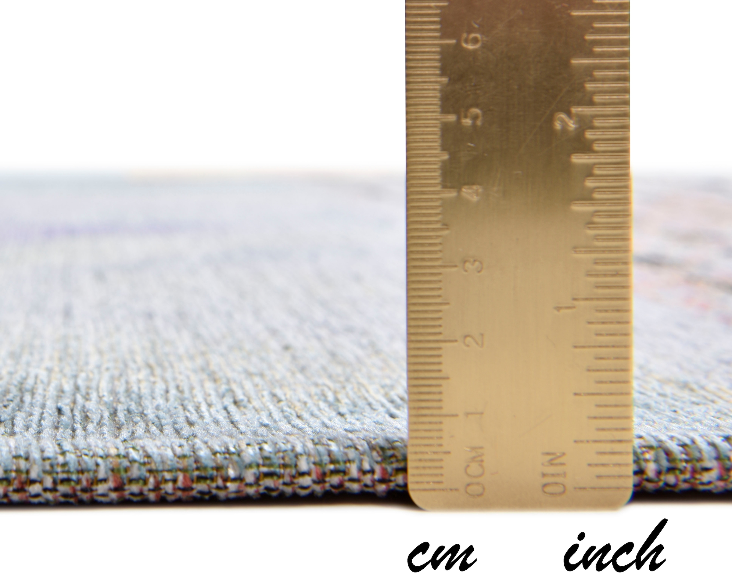 Gino Falcone Teppich »Cosima-106«, rechteckig, 3 mm Höhe, flachgeweber Jaquard-Teppich, mit Chenillegarn, modernes Design