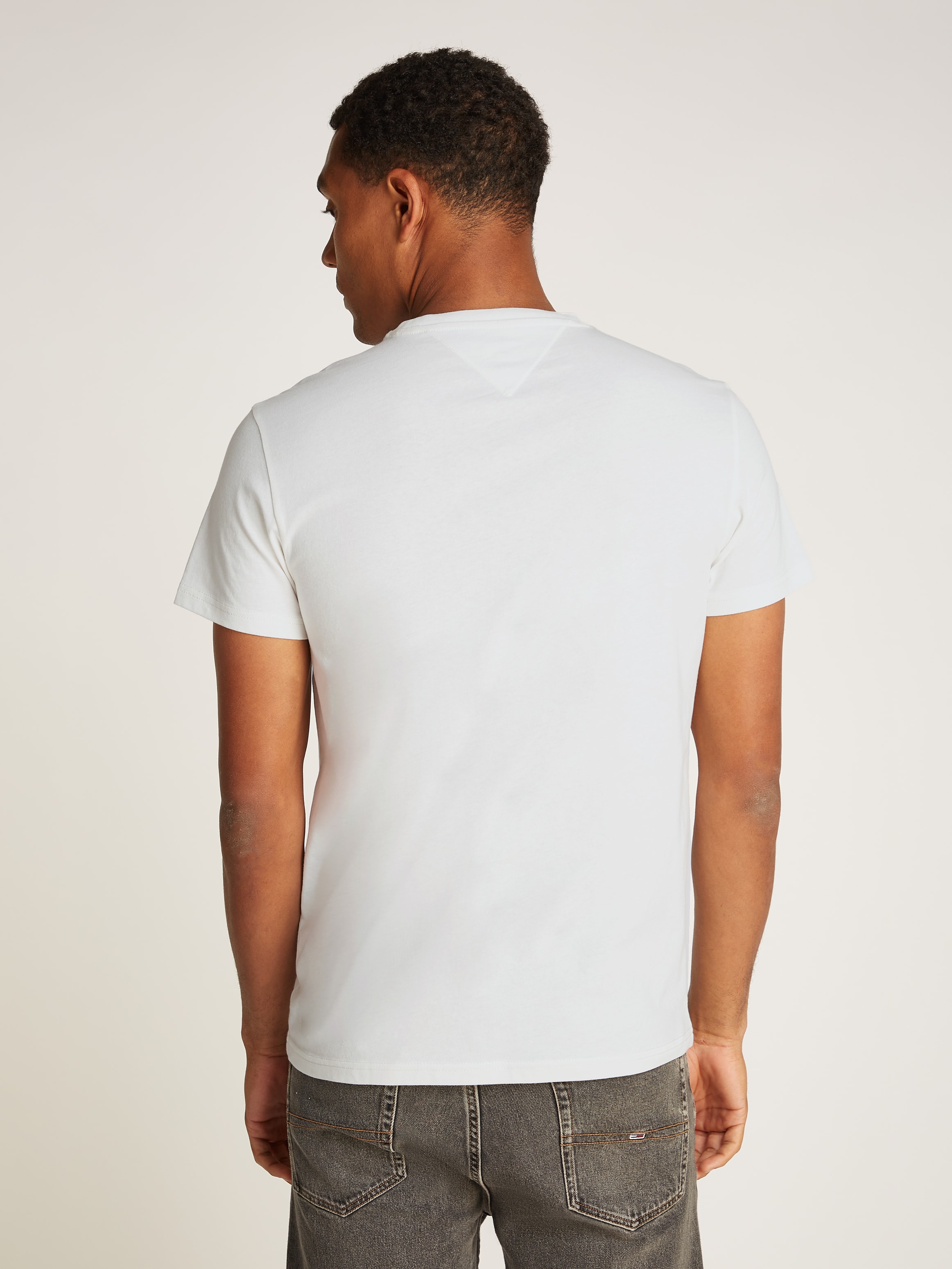 Tommy Jeans Plus Rundhalsshirt »TJM SLIM ENTRY GRAPHIC TEE EXT«, in Großen Größen