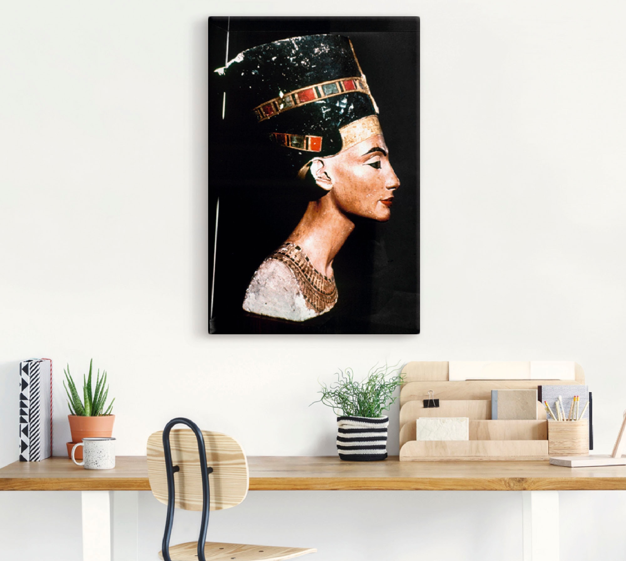 Artland Wandbild »Ägyptische Königin Nofretete«, Menschen, (1 St.), als Alubild, Outdoorbild, Leinwandbild, Poster in verschied. Größen