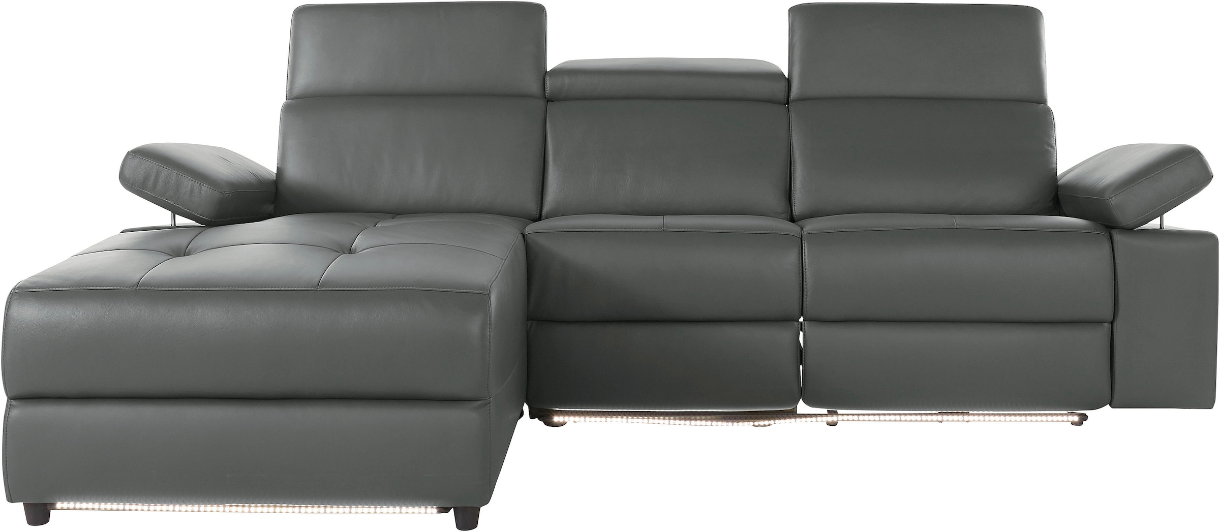 Places of Style Ecksofa »Kilado, L-Form,«, mit Relaxfunktion, verstellbarer günstig online kaufen