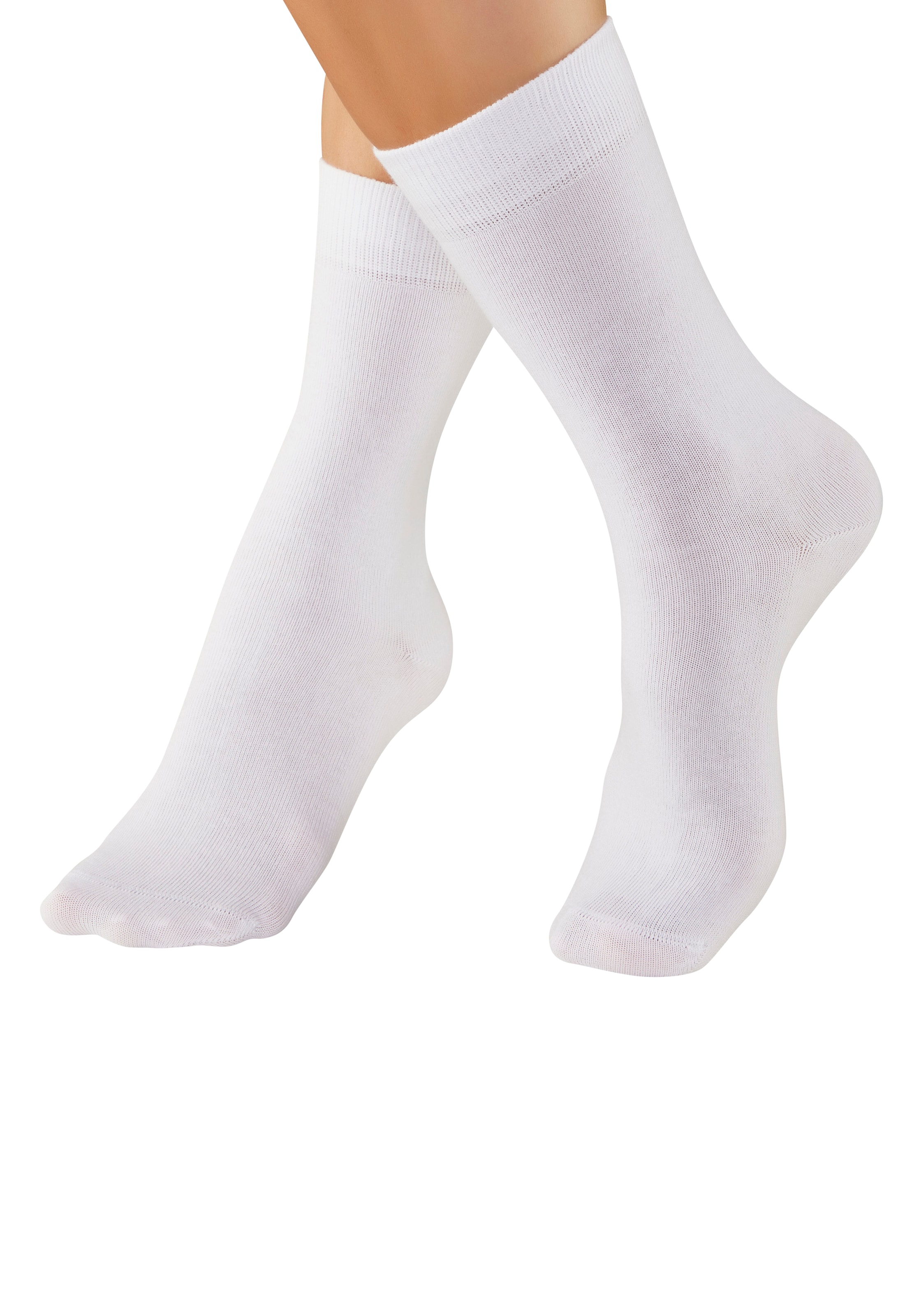 H.I.S Freizeitsocken Packung, 10 Stk. tlg. mit weichen Rippbündchen